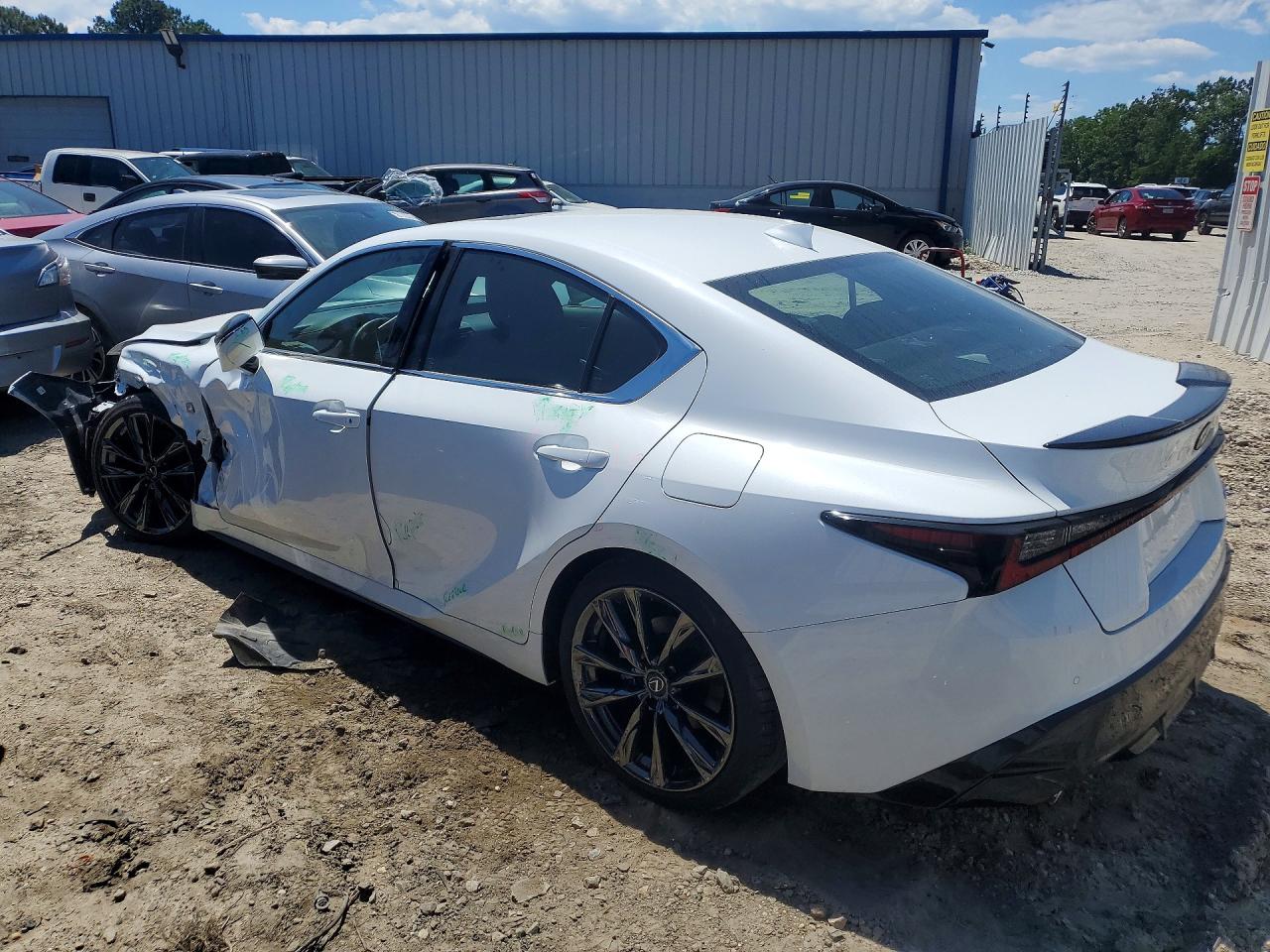 2023 Lexus Is 350 F Sport White vin: JTHGZ1B25P5070615