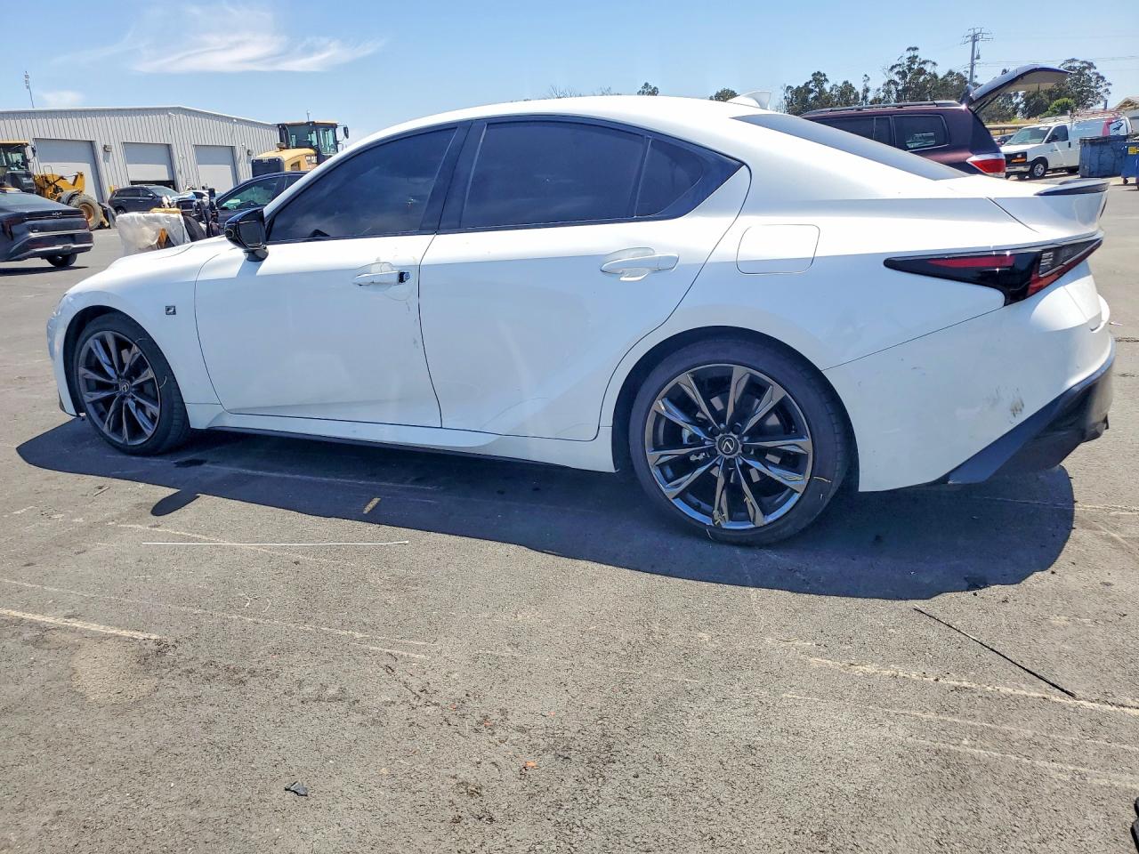 2025 Lexus Is 350 F Sport White vin: JTHGZ1B25S5090503