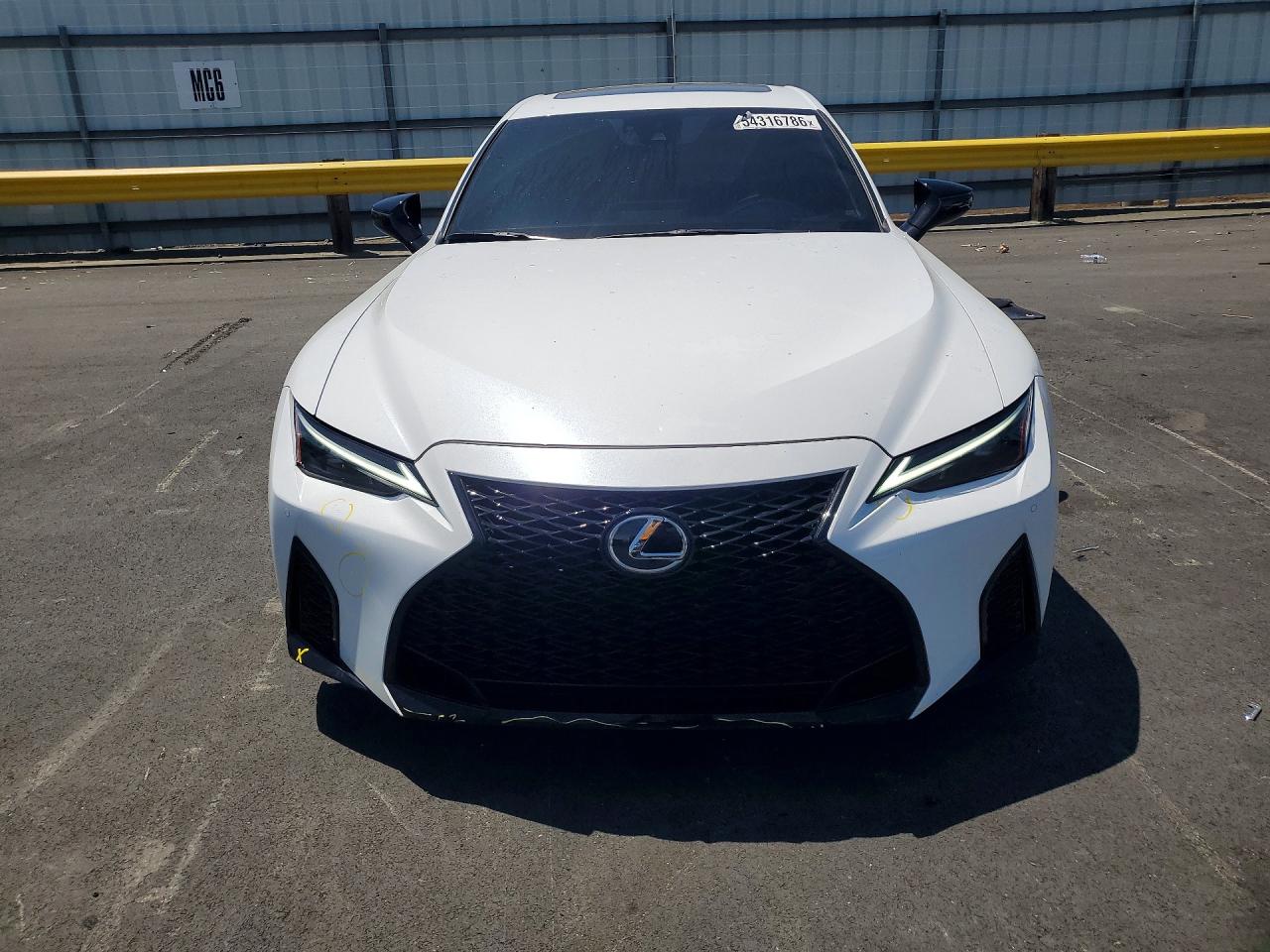 2025 Lexus Is 350 F Sport White vin: JTHGZ1B25S5090503