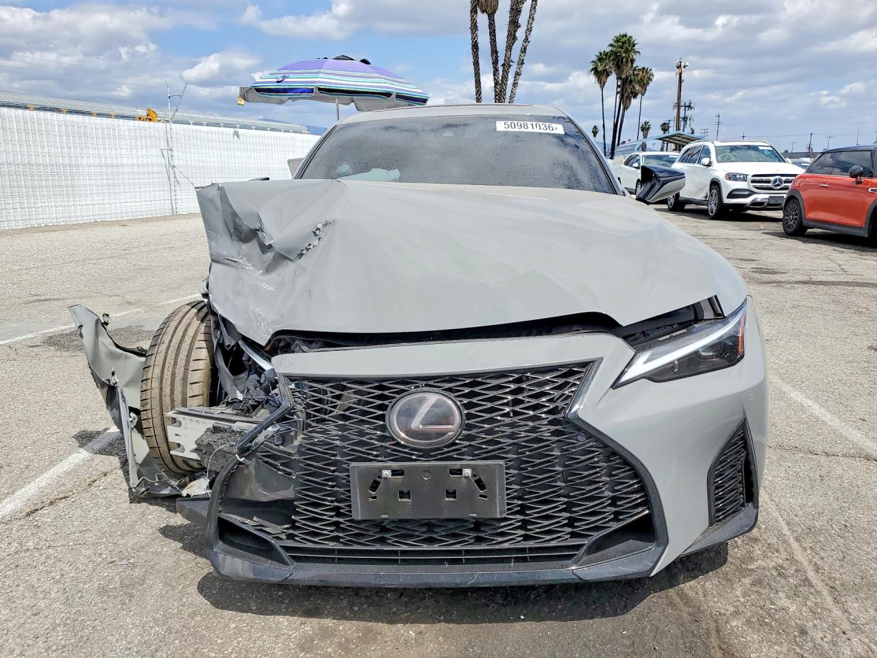 2024 Lexus Is 350 F Sport Серый vin: JTHGZ1B26R5078550