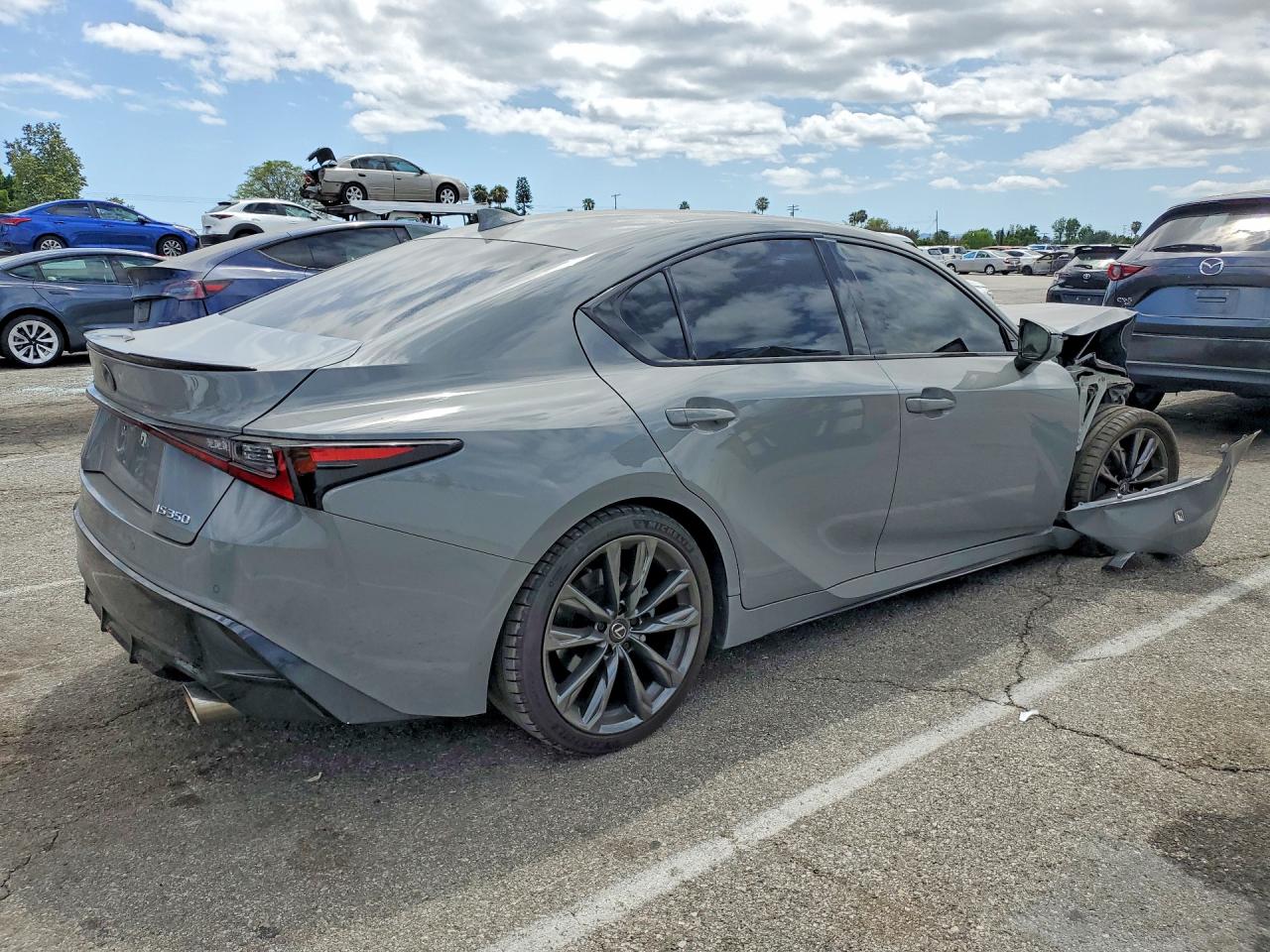 2024 Lexus Is 350 F Sport Серый vin: JTHGZ1B26R5078550