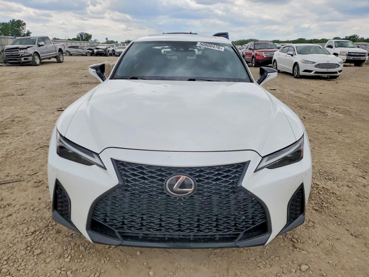2021 Lexus Is 350 F Sport White vin: JTHGZ1B27M5045825
