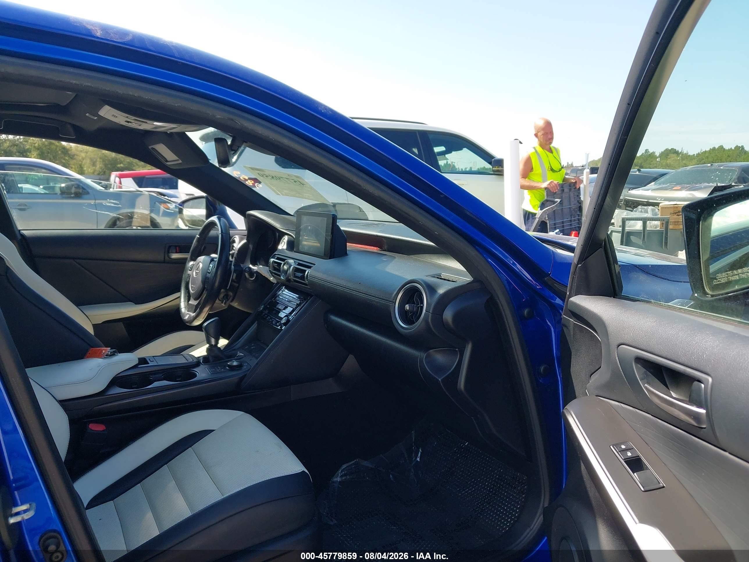 2022 Lexus Is 350 F Sport Синий vin: JTHGZ1B27N5057748