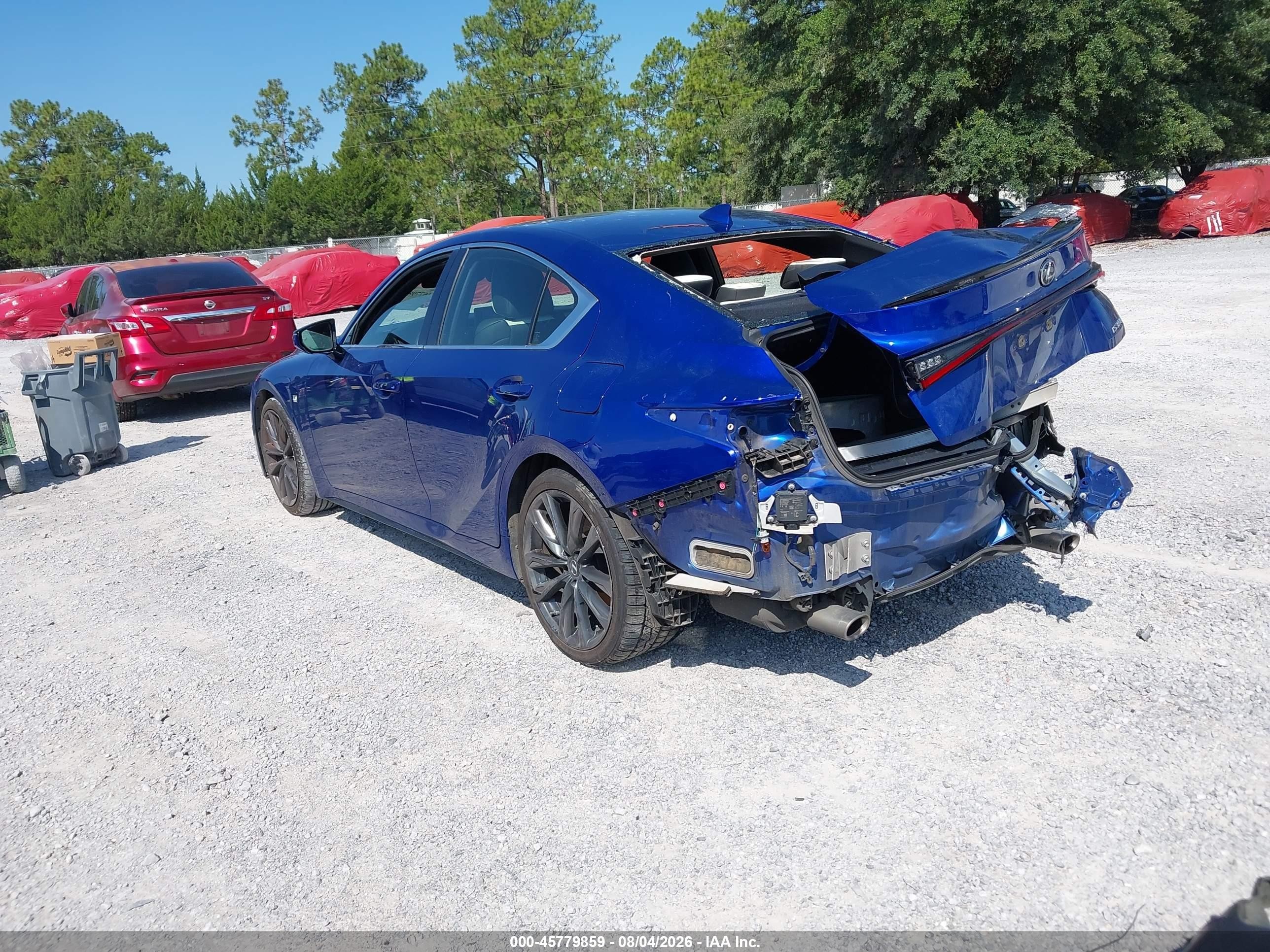 2022 Lexus Is 350 F Sport Синий vin: JTHGZ1B27N5057748