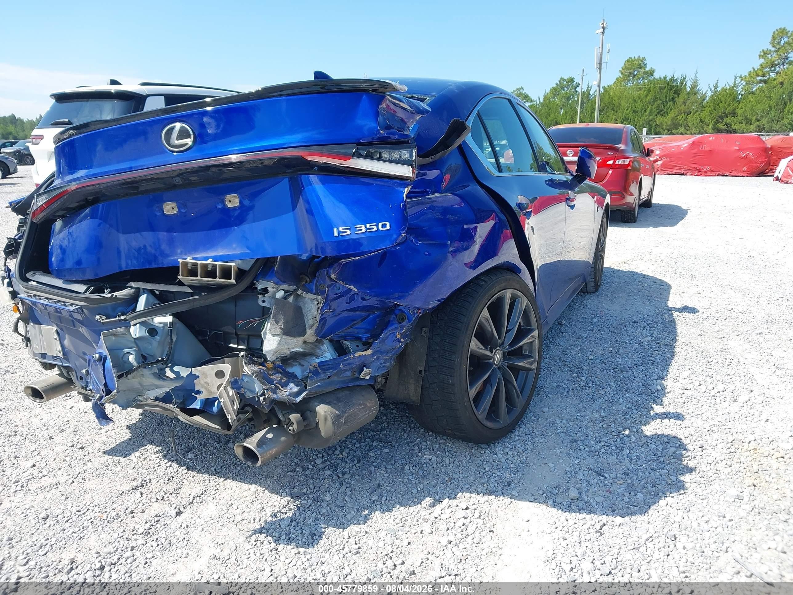 2022 Lexus Is 350 F Sport Синий vin: JTHGZ1B27N5057748