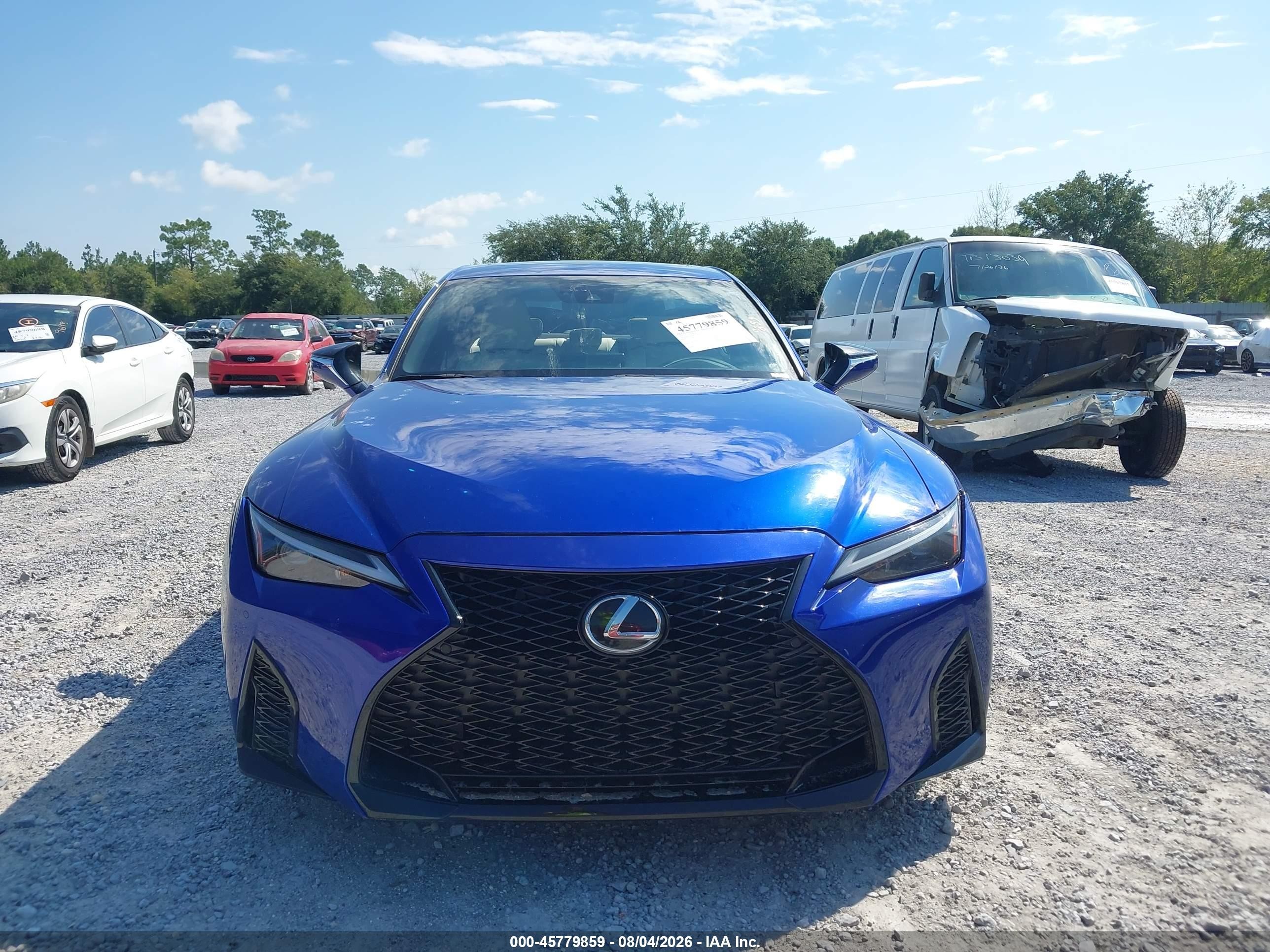 2022 Lexus Is 350 F Sport Синий vin: JTHGZ1B27N5057748