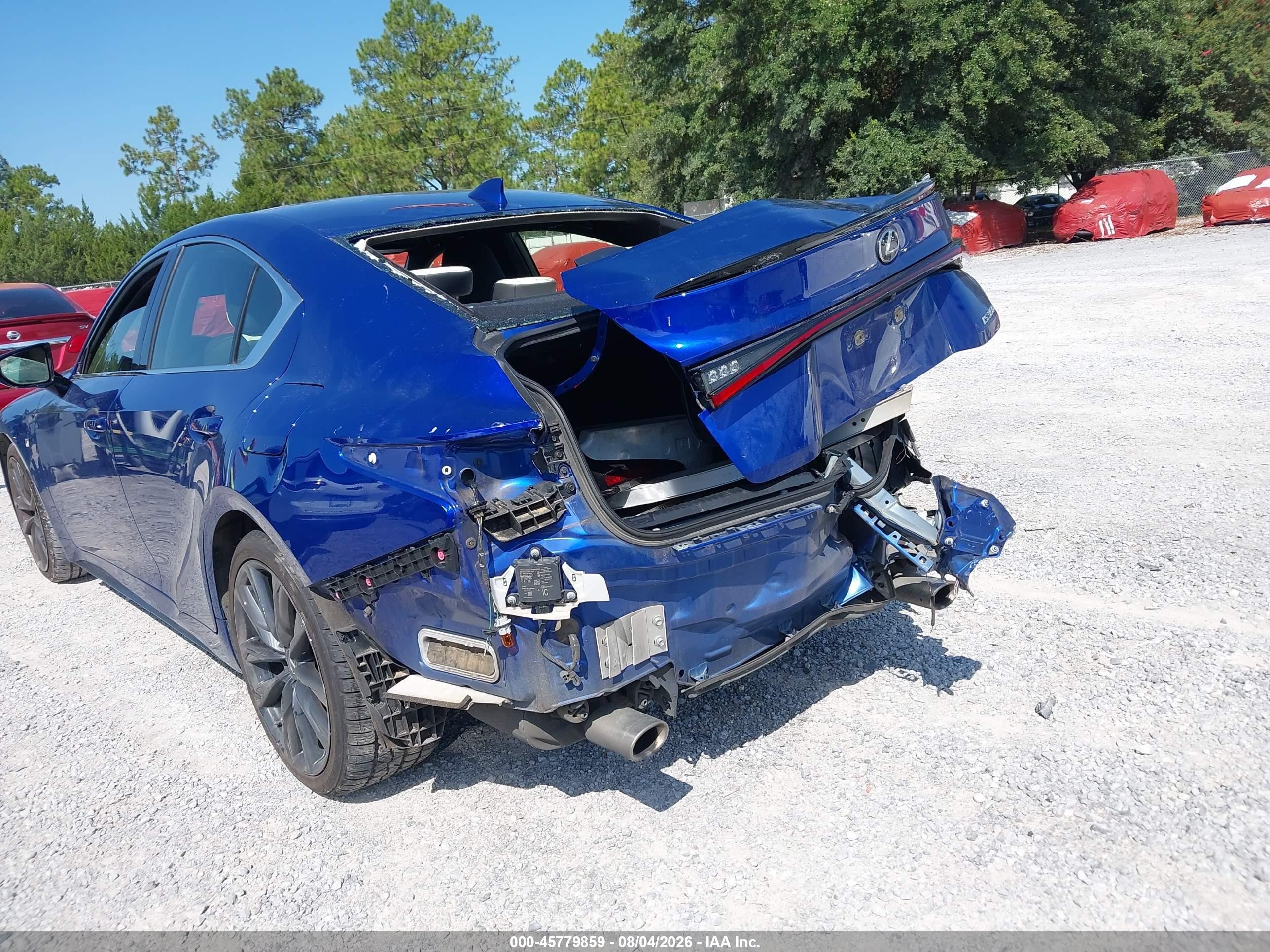 2022 Lexus Is 350 F Sport Синий vin: JTHGZ1B27N5057748