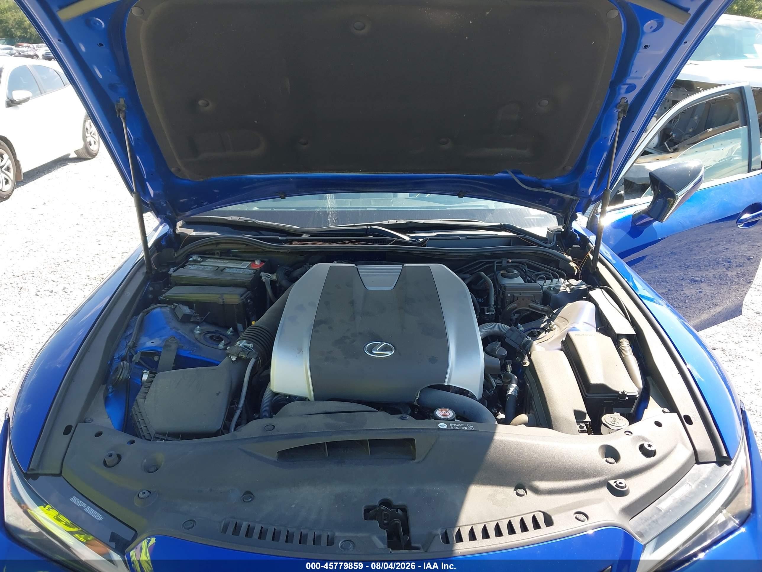 2022 Lexus Is 350 F Sport Синий vin: JTHGZ1B27N5057748