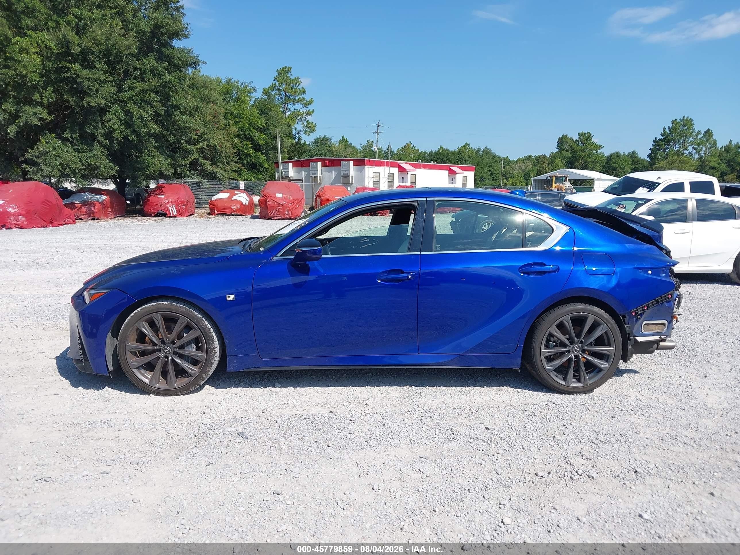 2022 Lexus Is 350 F Sport Синий vin: JTHGZ1B27N5057748