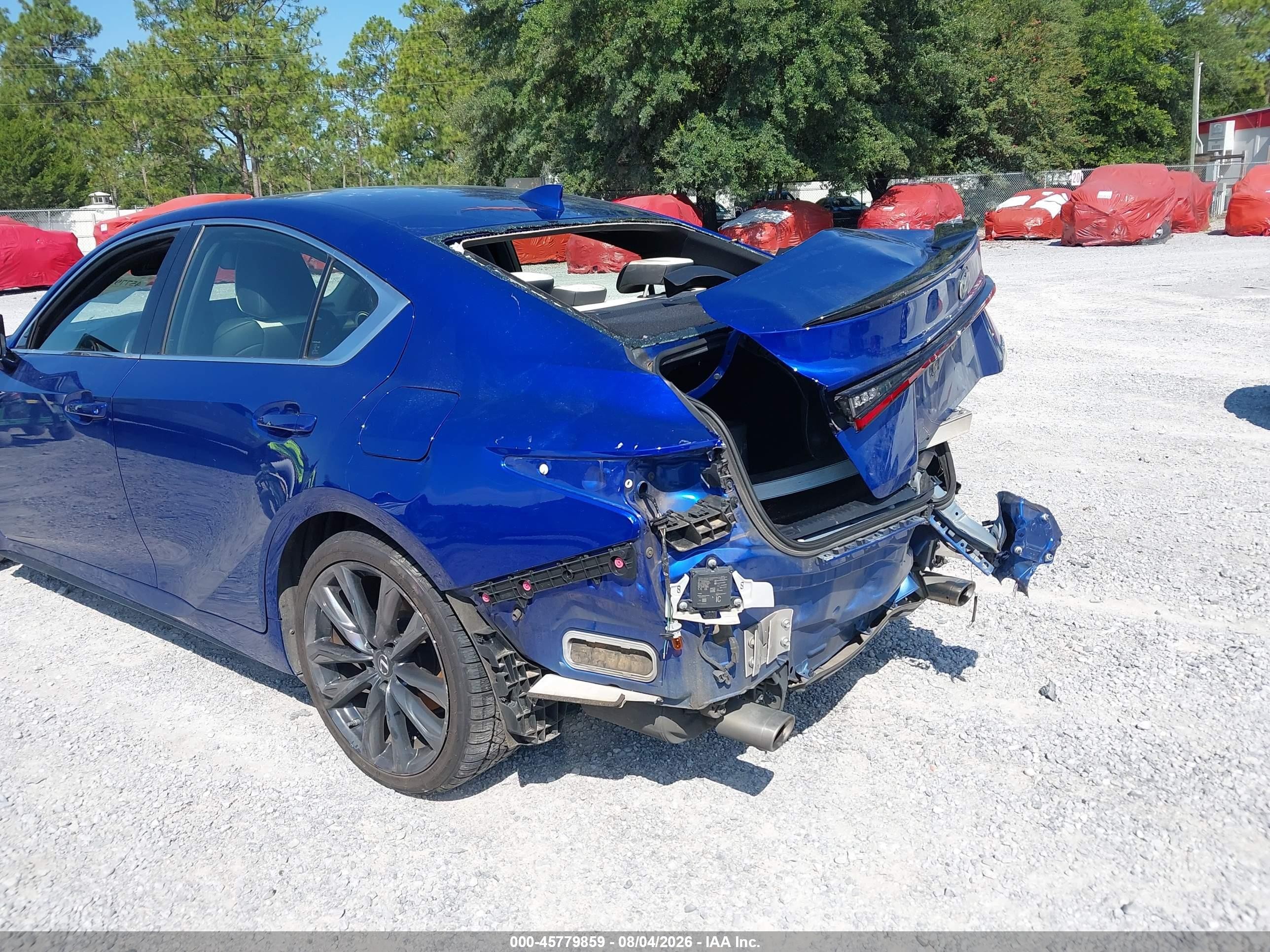 2022 Lexus Is 350 F Sport Синий vin: JTHGZ1B27N5057748