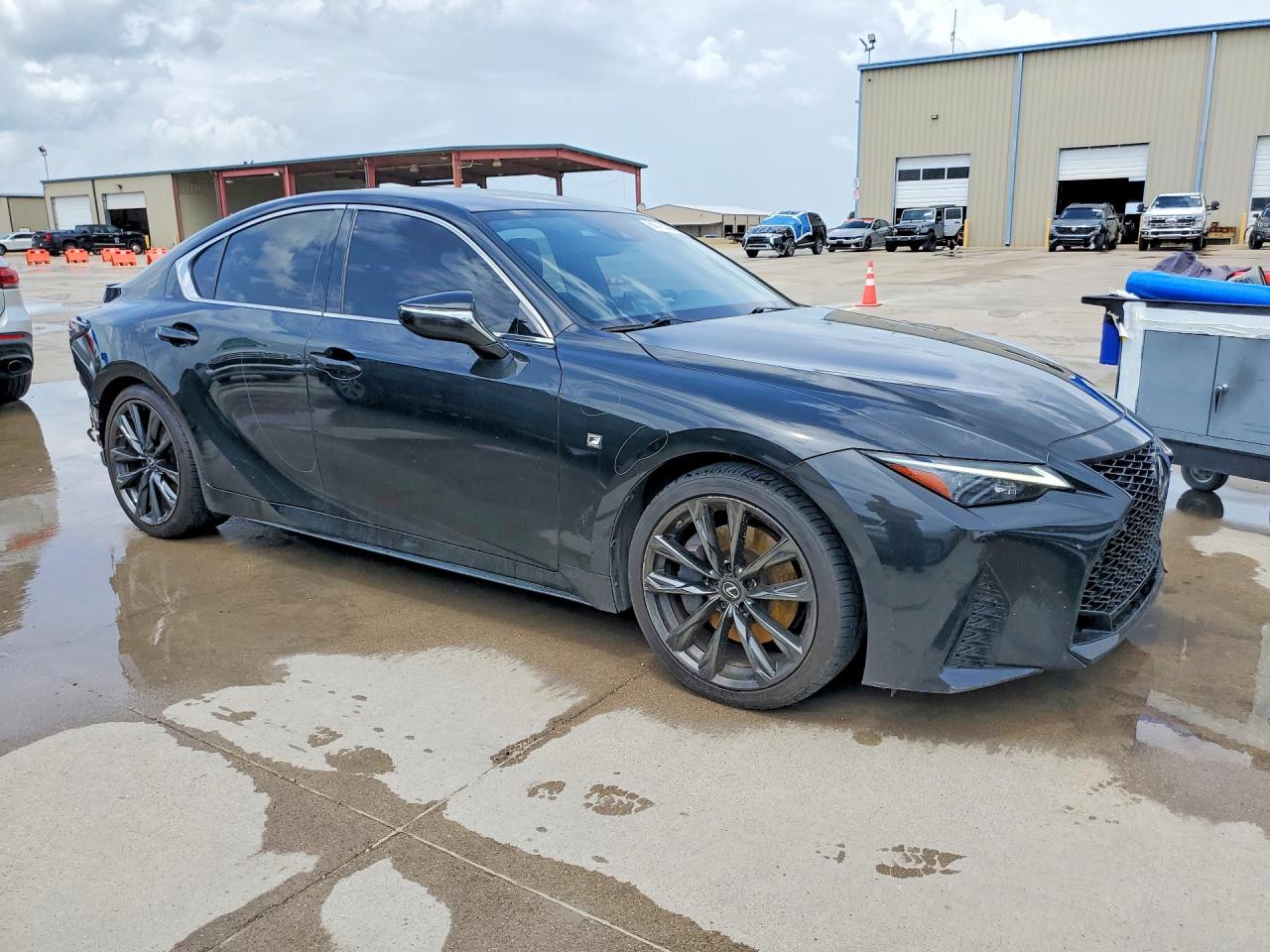 2021 Lexus Is 350 F Sport Черный vin: JTHGZ1B28M5041119