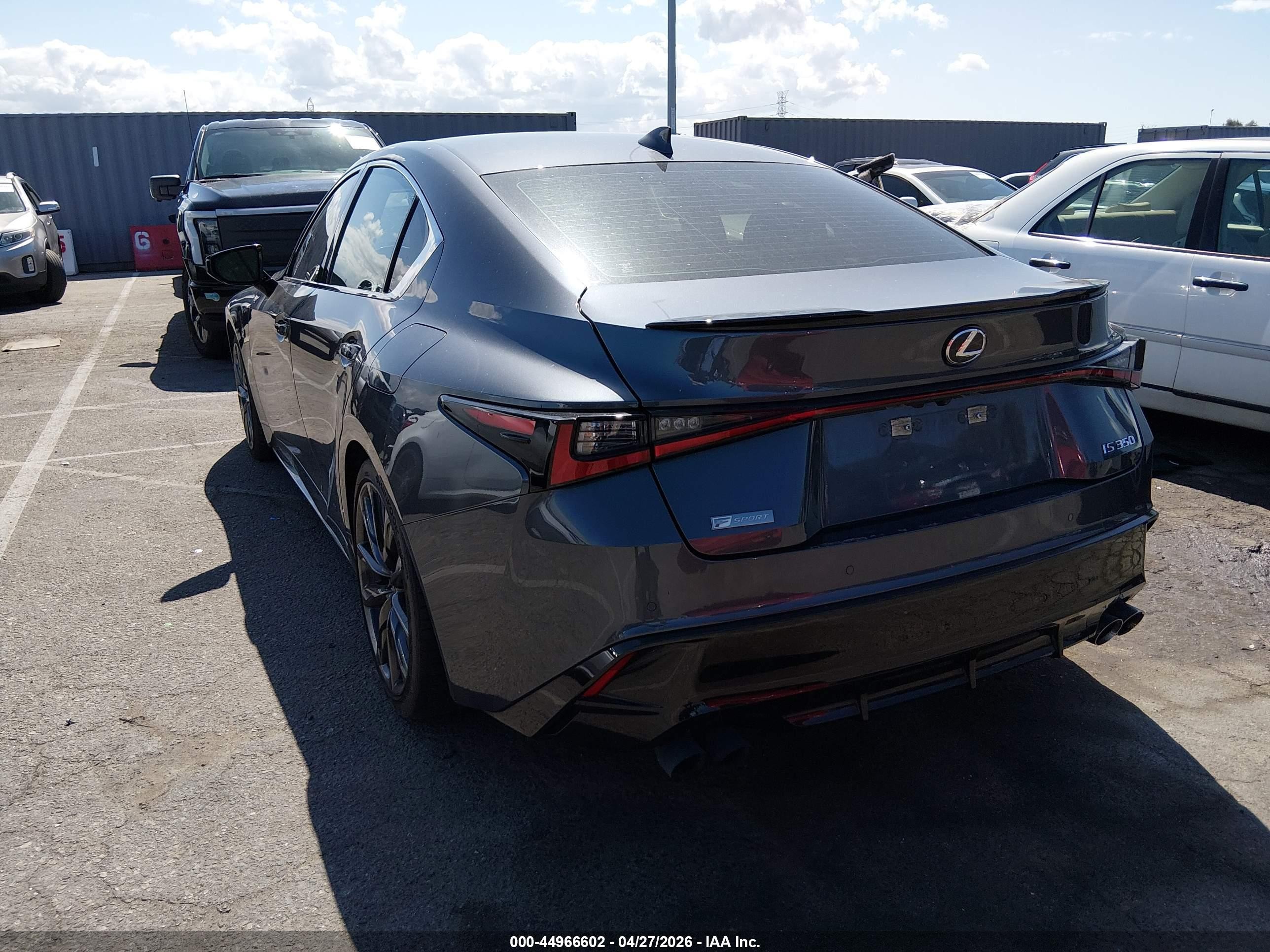 2021 Lexus Is 350 F Sport Gray vin: JTHGZ1B28M5044392