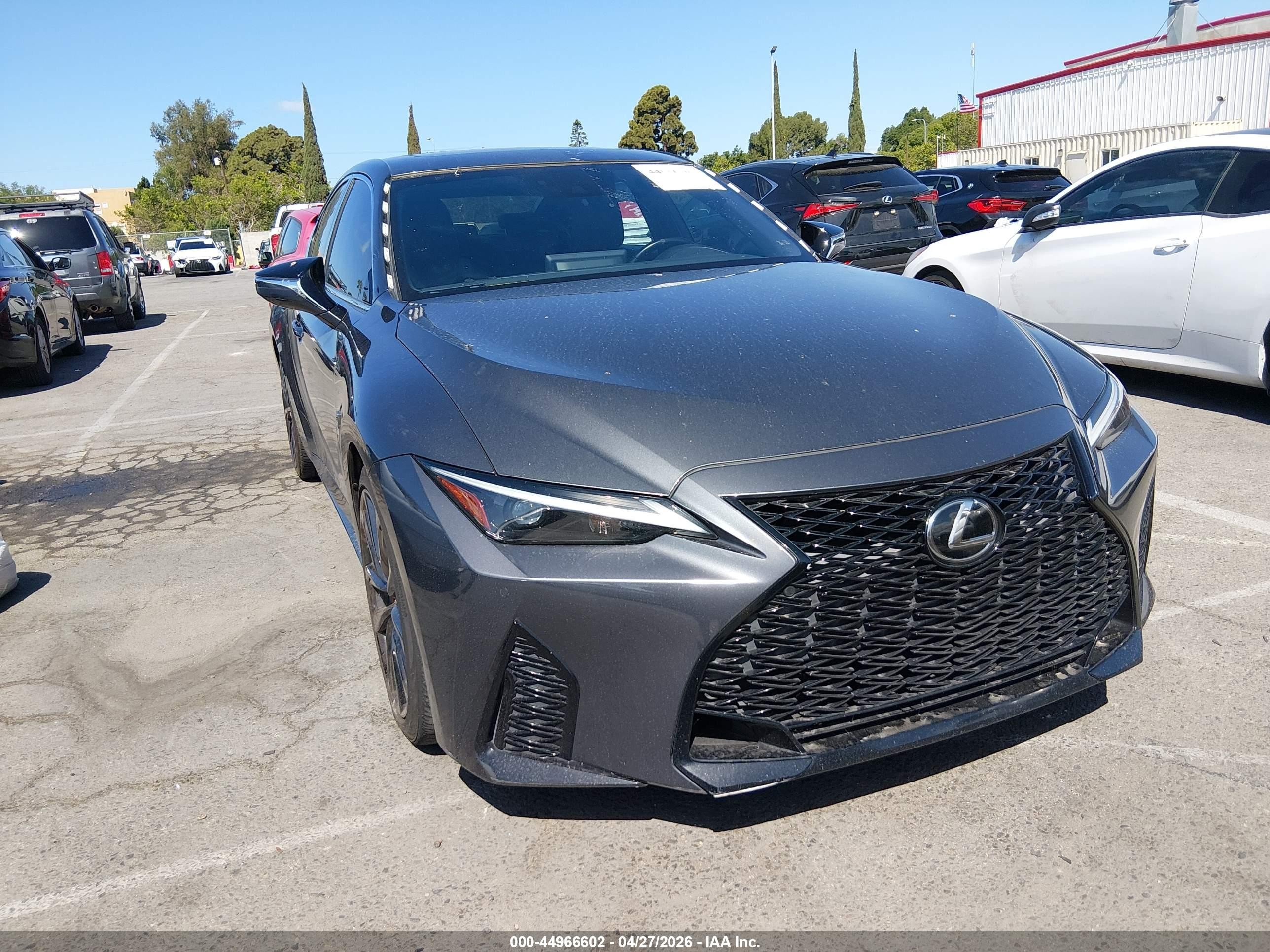 2021 Lexus Is 350 F Sport Gray vin: JTHGZ1B28M5044392