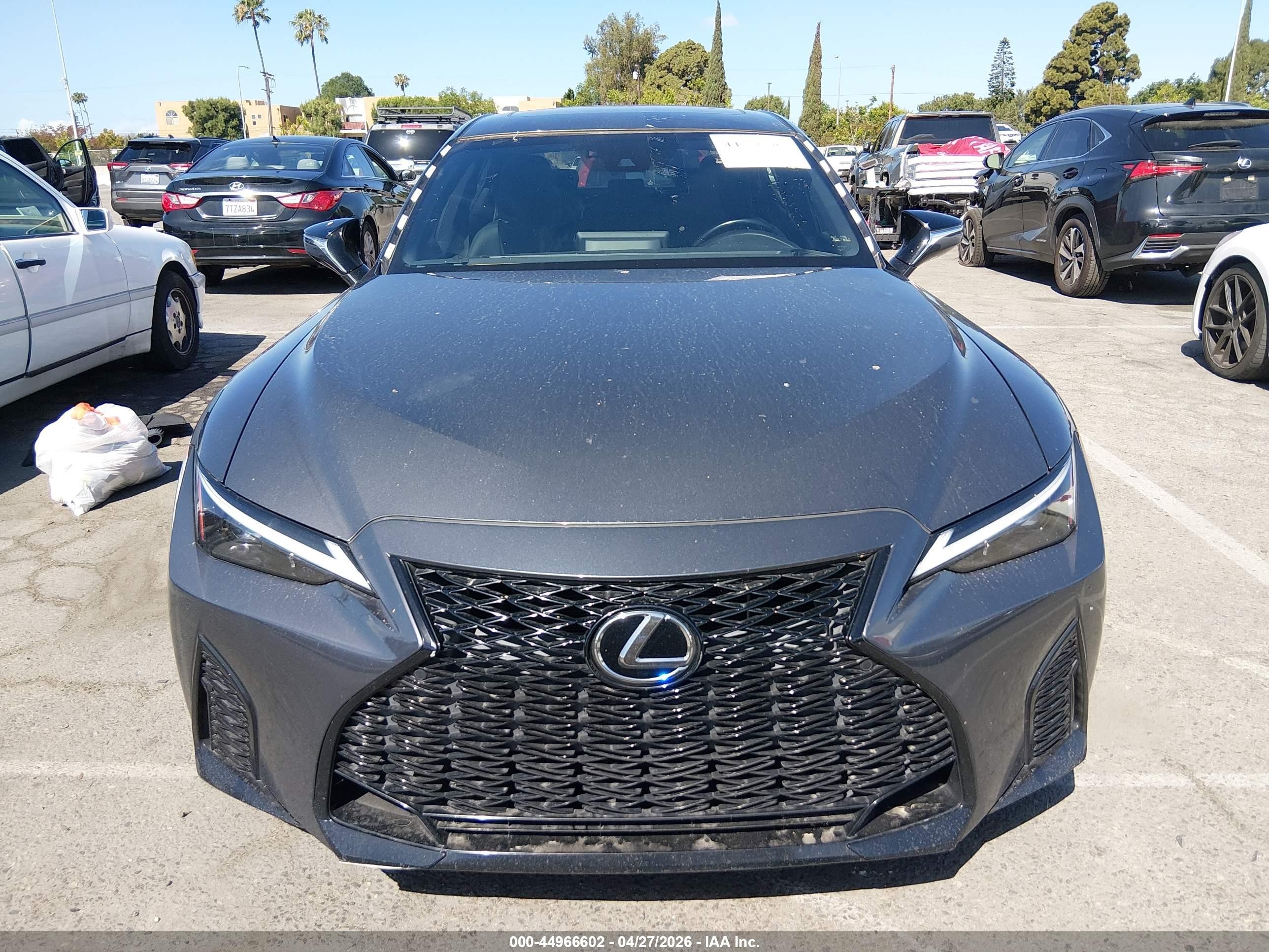 2021 Lexus Is 350 F Sport Gray vin: JTHGZ1B28M5044392