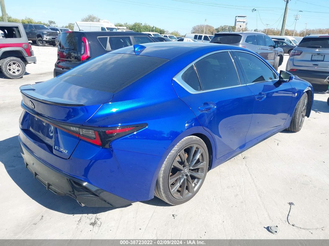 2022 Lexus Is 350 F Sport Blue vin: JTHGZ1B29N5048999