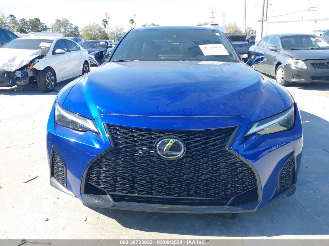 2022 Lexus Is 350 F Sport Blue vin: JTHGZ1B29N5048999