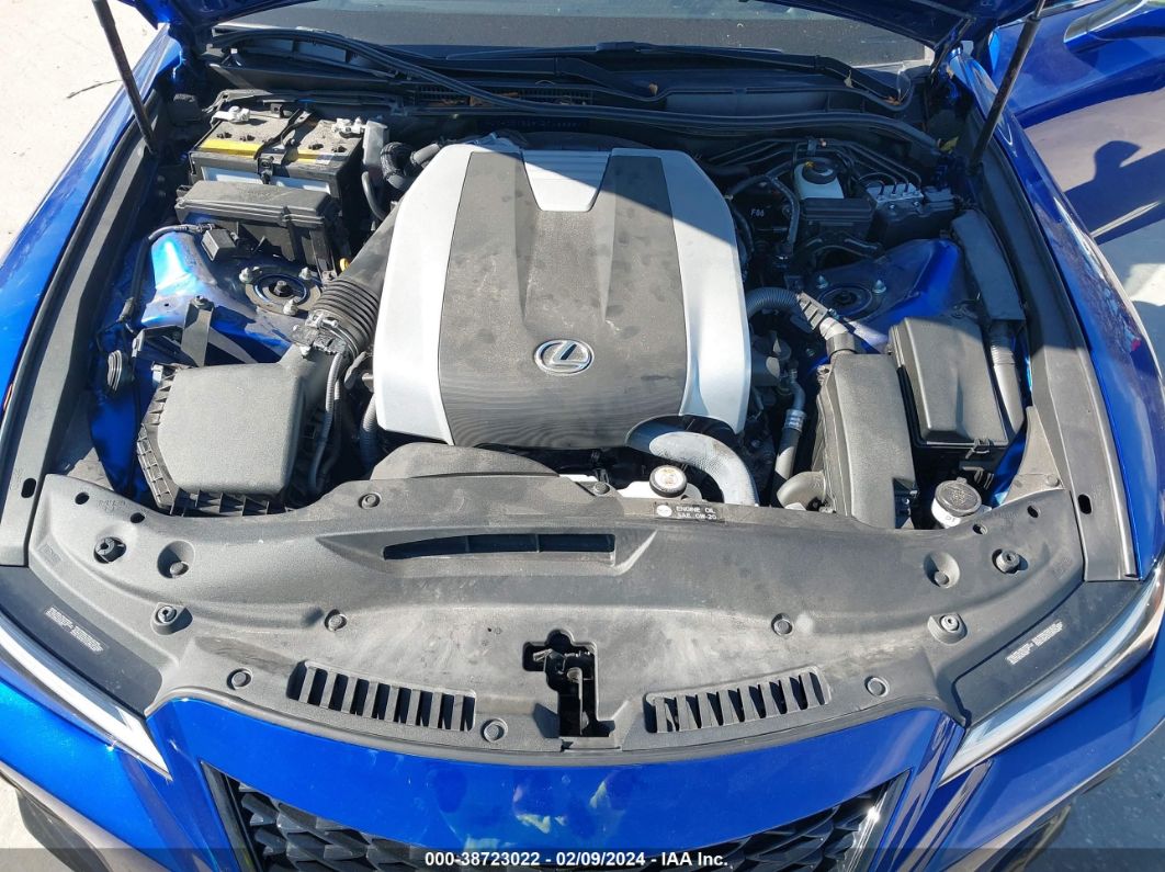2022 Lexus Is 350 F Sport Blue vin: JTHGZ1B29N5048999