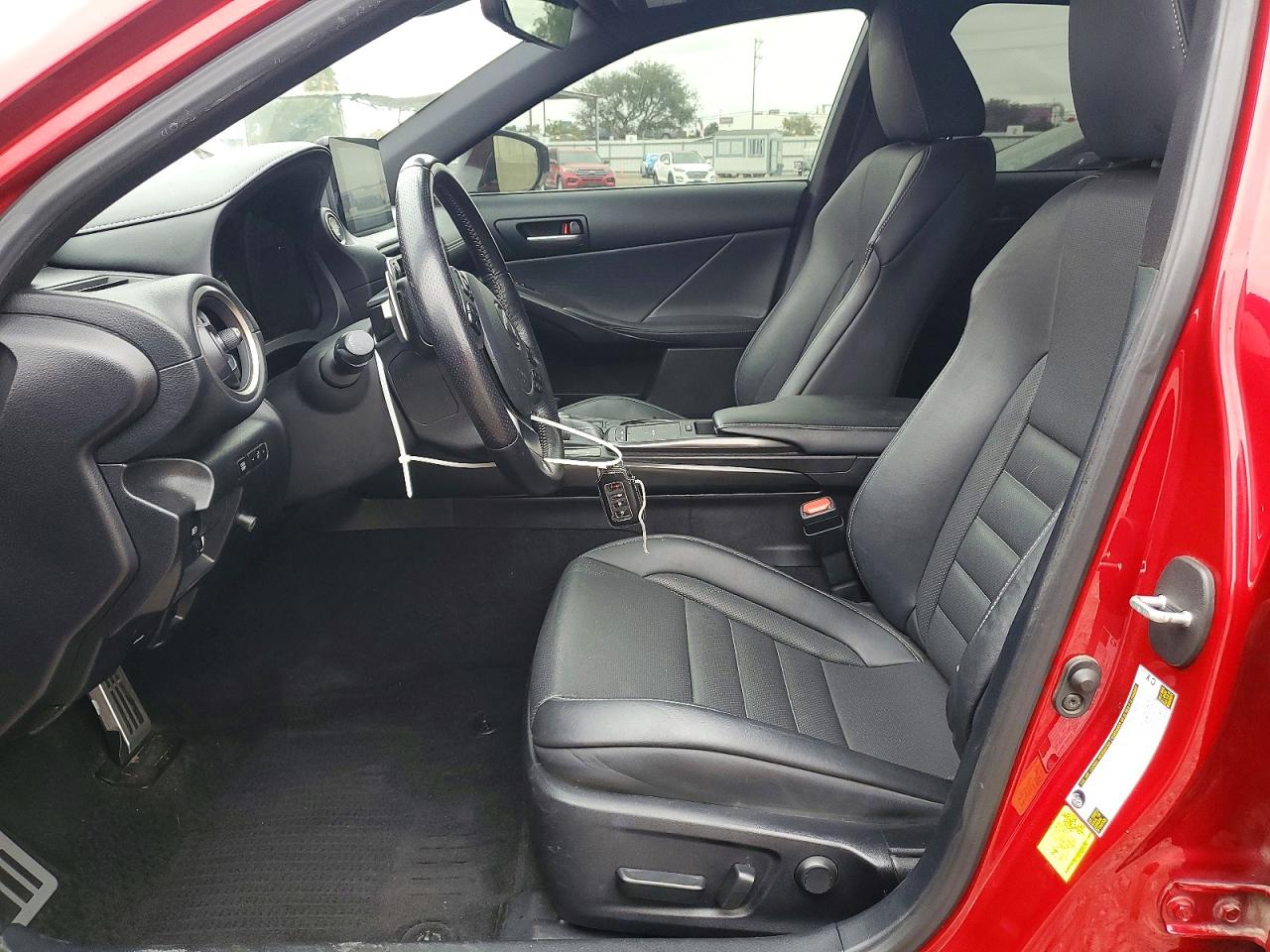 2022 Lexus Is 350 F Sport Red vin: JTHGZ1B2XN5054228