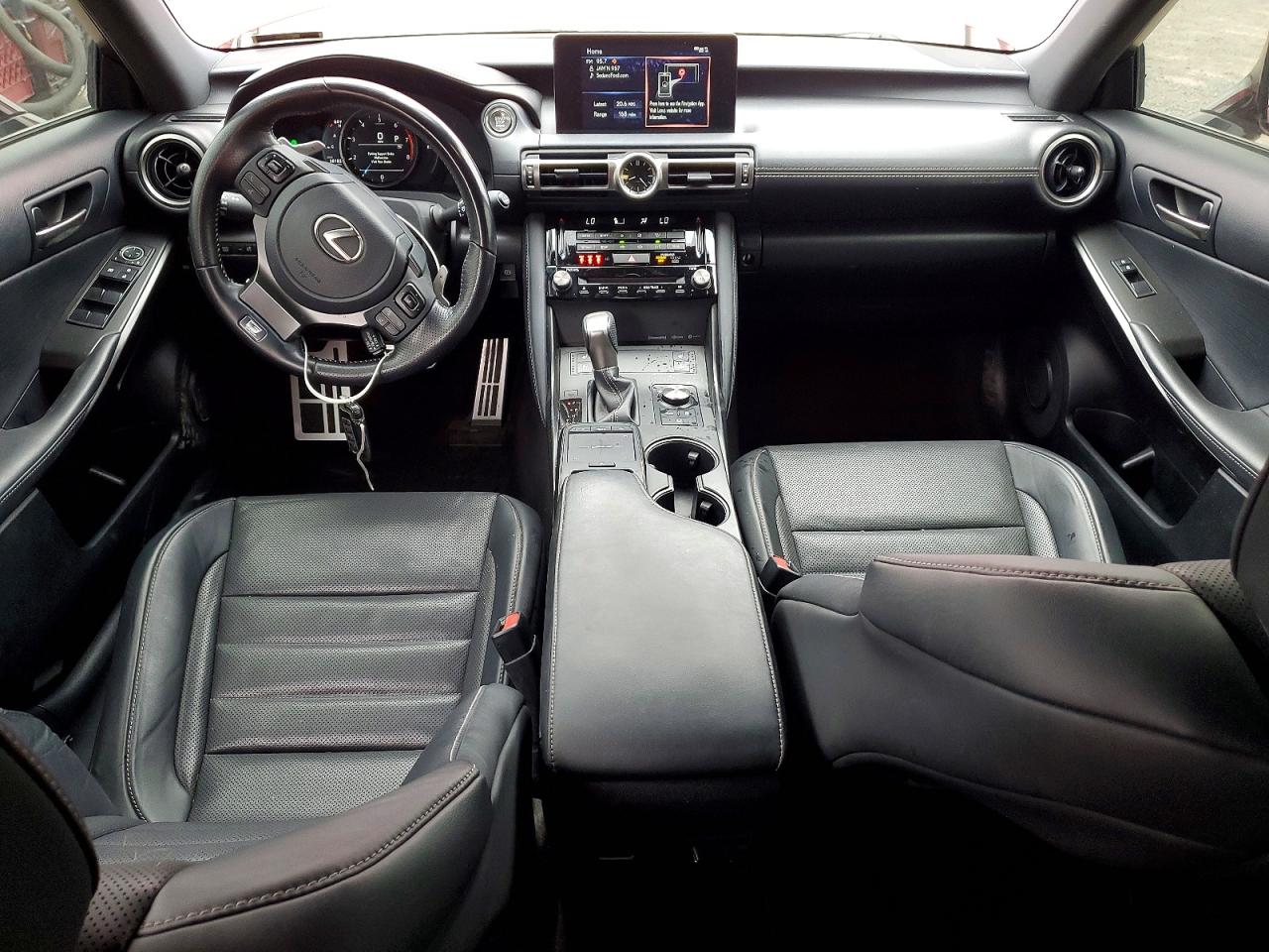 2022 Lexus Is 350 F Sport Red vin: JTHGZ1B2XN5054228