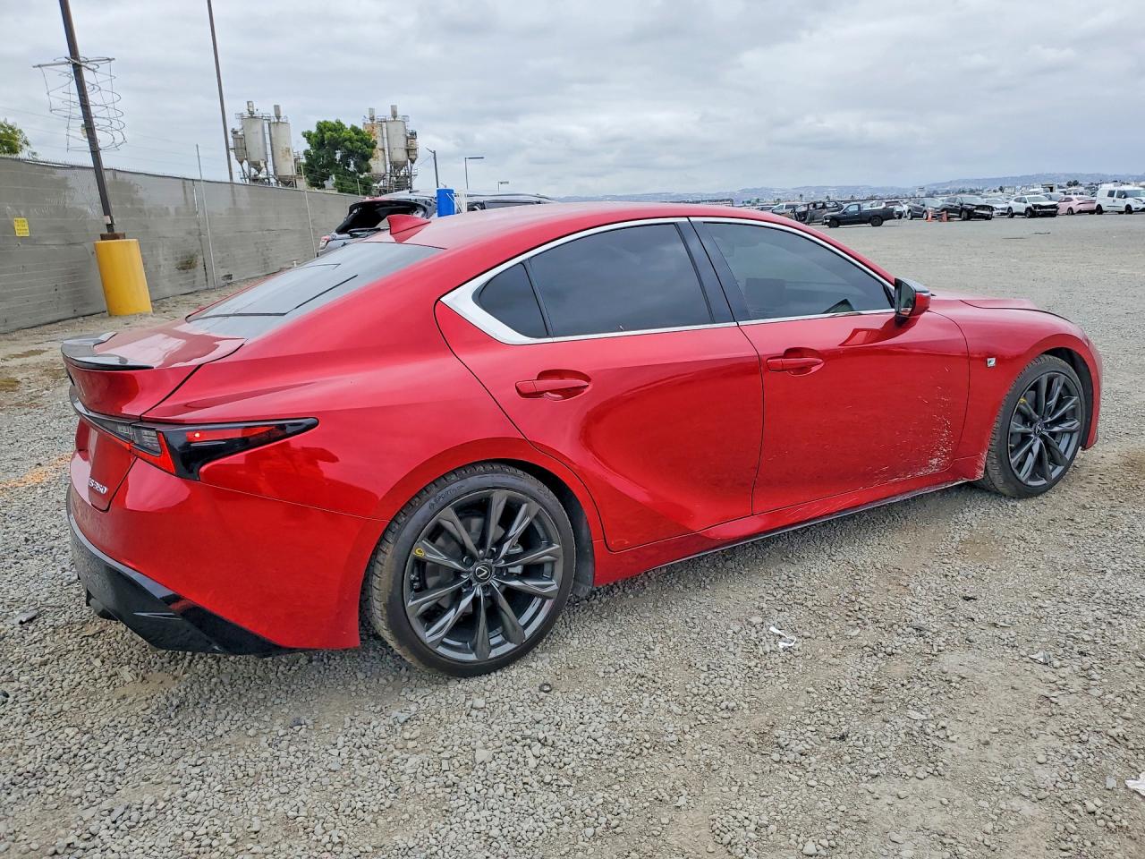 2022 Lexus Is 350 F Sport Red vin: JTHGZ1B2XN5054228