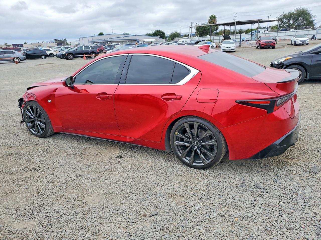 2022 Lexus Is 350 F Sport Red vin: JTHGZ1B2XN5054228