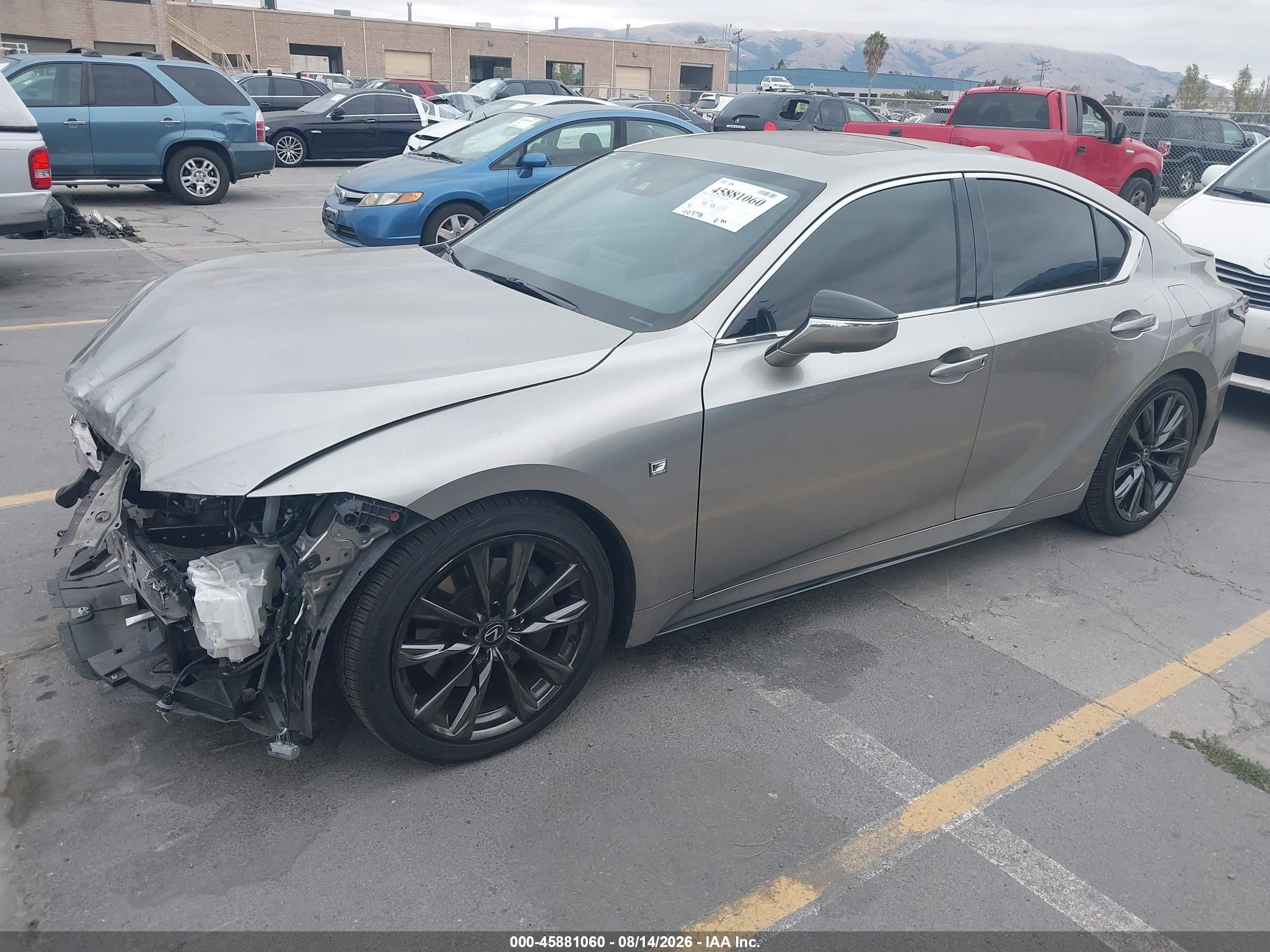 2023 Lexus Is 350 F Sport Silver vin: JTHGZ1B2XP5066009