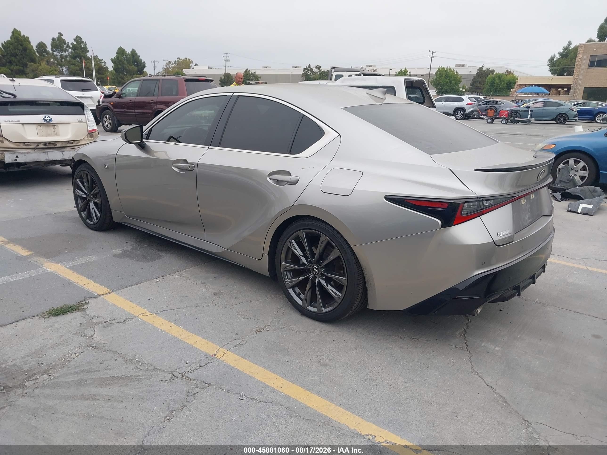 2023 Lexus Is 350 F Sport Silver vin: JTHGZ1B2XP5066009