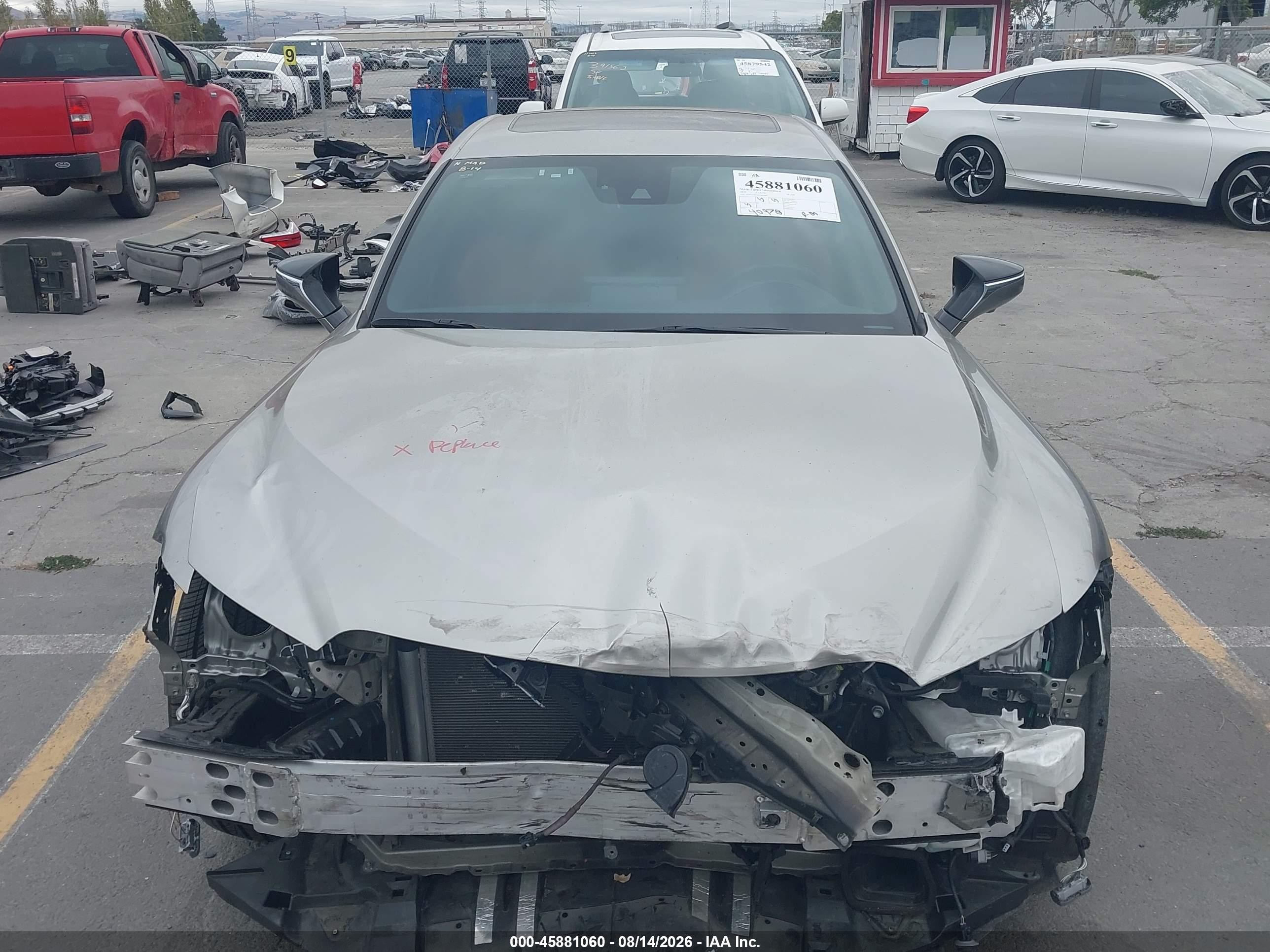 2023 Lexus Is 350 F Sport Silver vin: JTHGZ1B2XP5066009