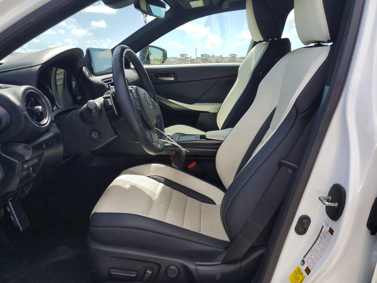 2023 Lexus Is 350 F Sport White vin: JTHGZ1B2XP5066284