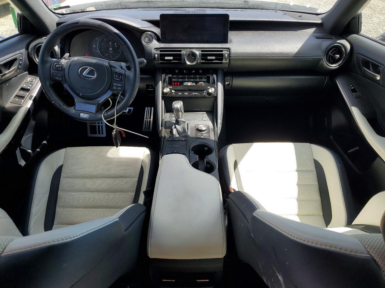 2023 Lexus Is 350 F Sport White vin: JTHGZ1B2XP5066284