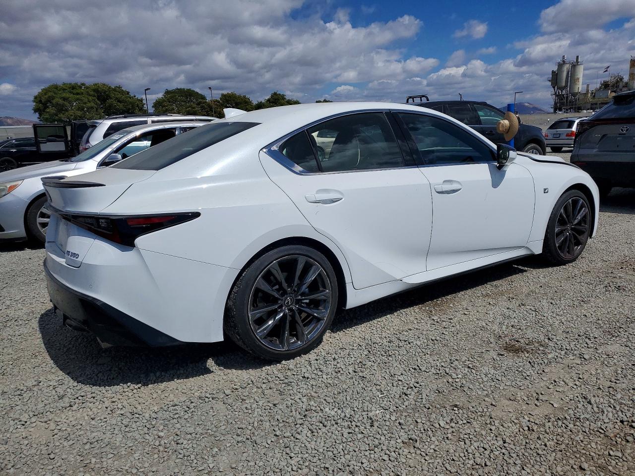2023 Lexus Is 350 F Sport White vin: JTHGZ1B2XP5066284