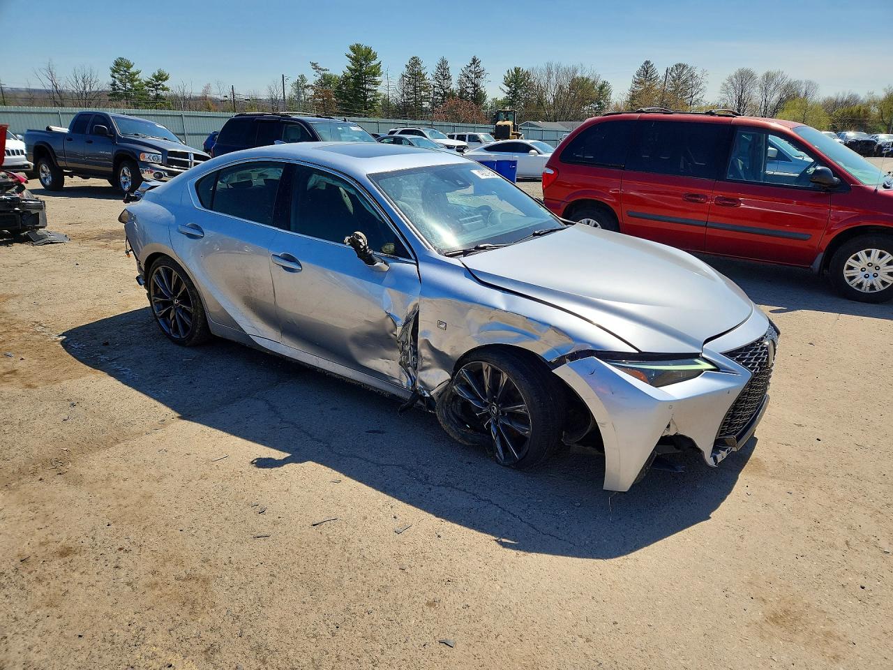 2023 Lexus Is 350 F Sport Silver vin: JTHGZ1E22P5027815