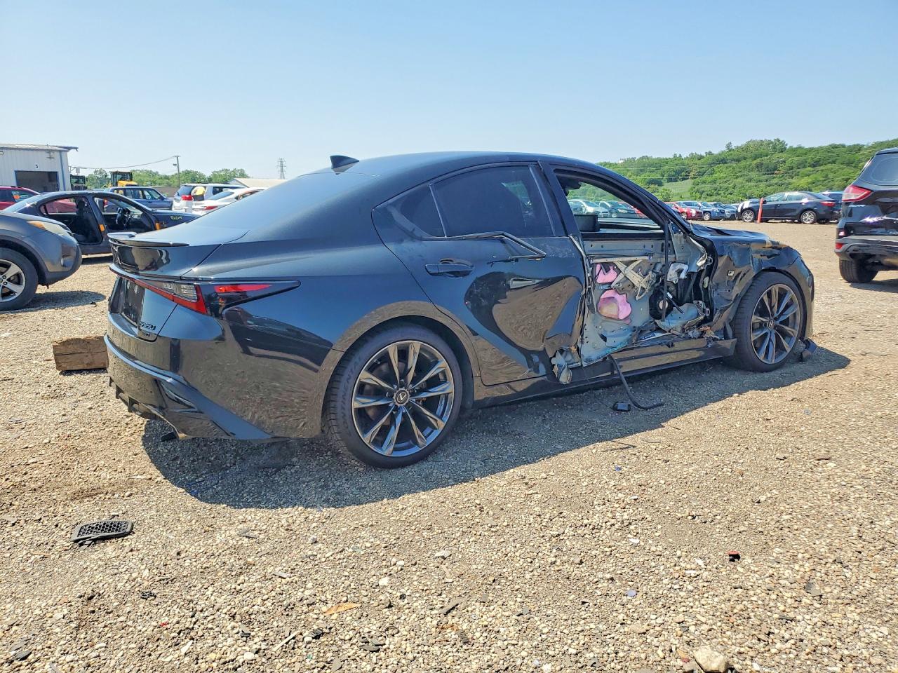 2021 Lexus Is 350 F Sport Черный vin: JTHGZ1E23M5018794