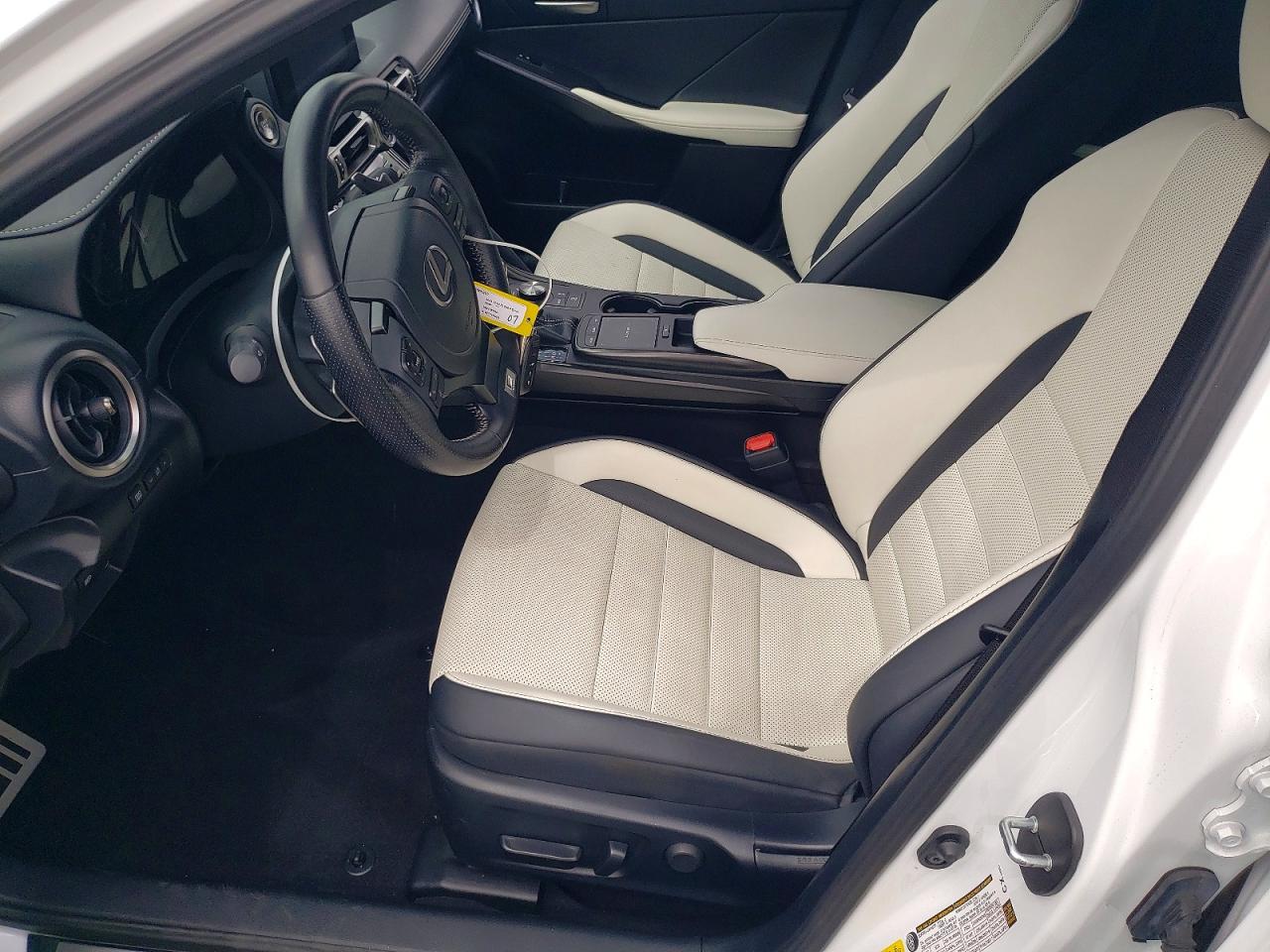 2021 Lexus Is 350 F Sport White vin: JTHGZ1E26M5021141