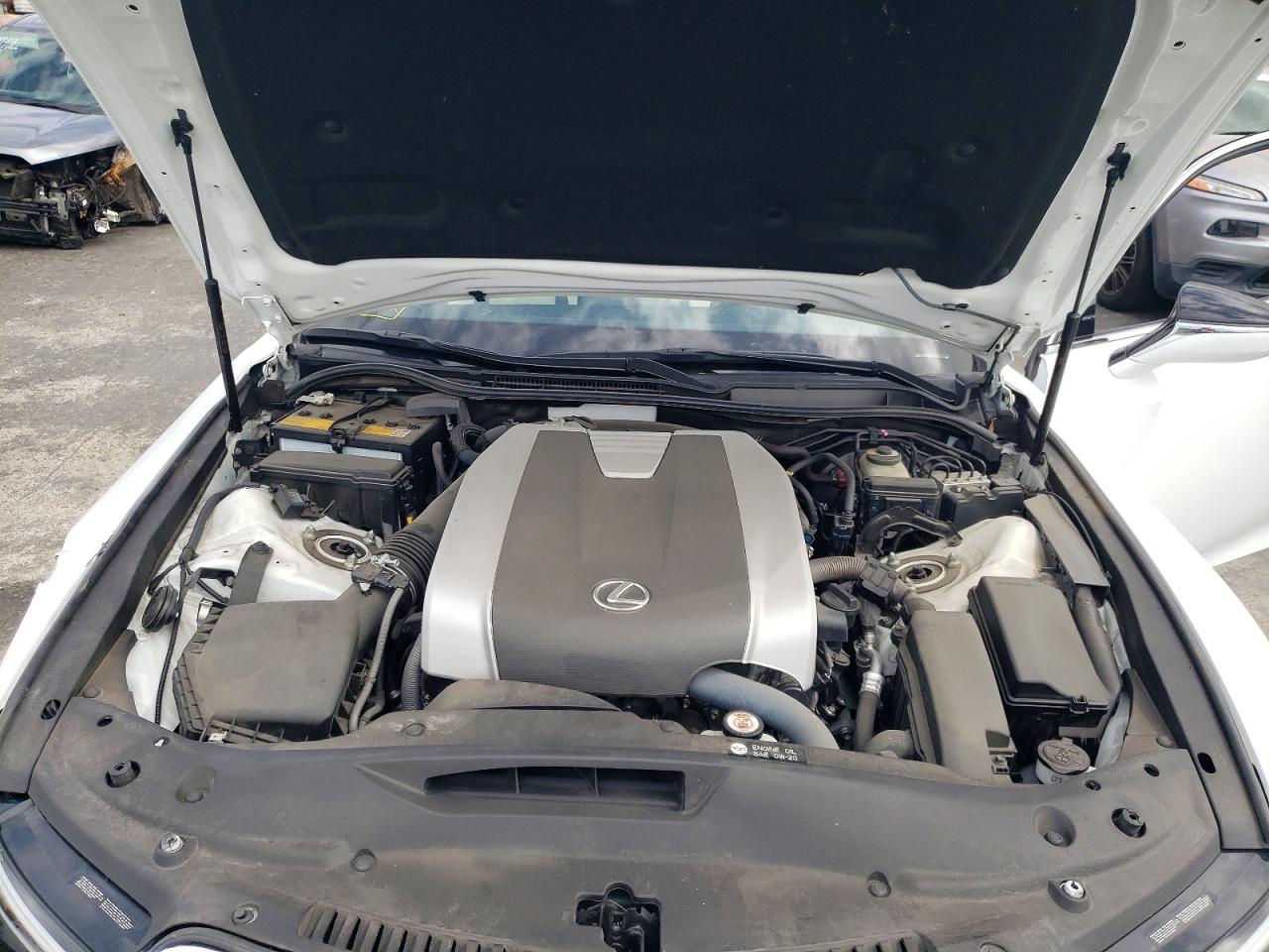 2021 Lexus Is 350 F Sport White vin: JTHGZ1E26M5021141