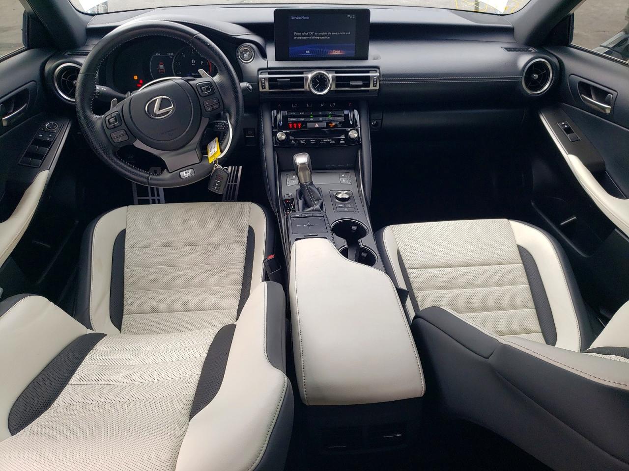 2021 Lexus Is 350 F Sport White vin: JTHGZ1E26M5021141