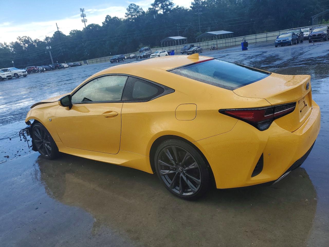 2023 Lexus Rc 350 F Sport Желтый vin: JTHGZ5BC7P5027202