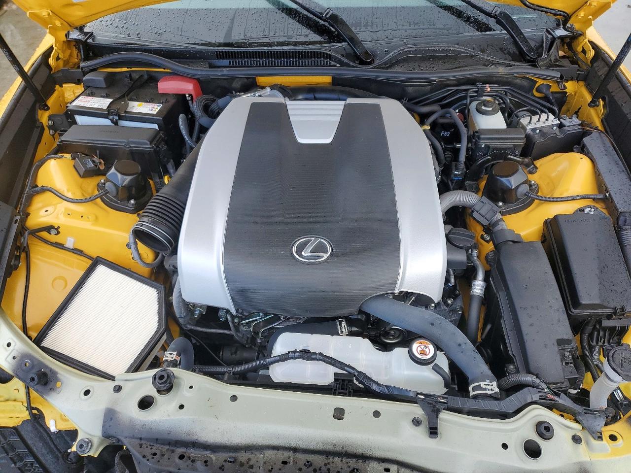 2023 Lexus Rc 350 F Sport Желтый vin: JTHGZ5BC7P5027202