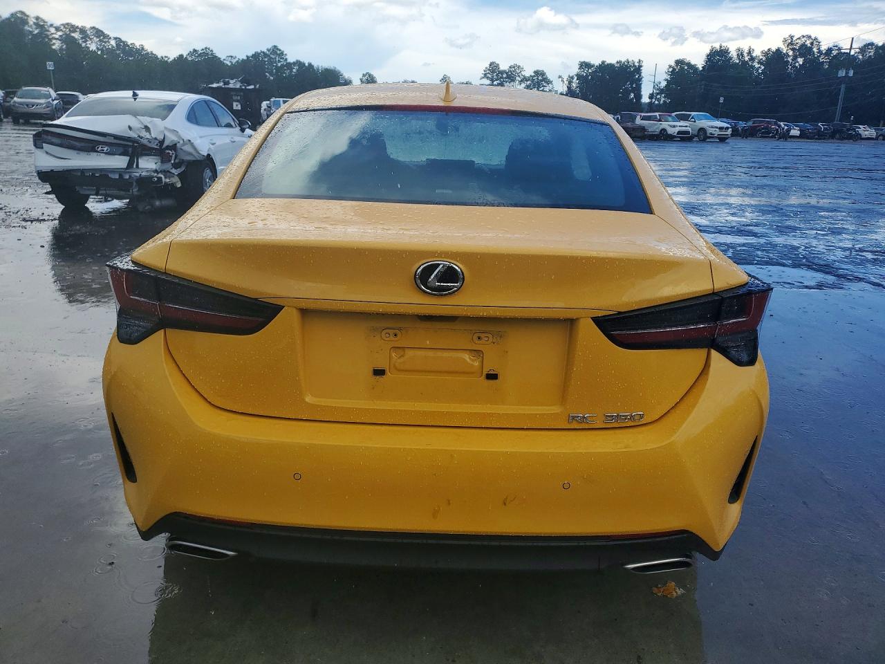 2023 Lexus Rc 350 F Sport Желтый vin: JTHGZ5BC7P5027202