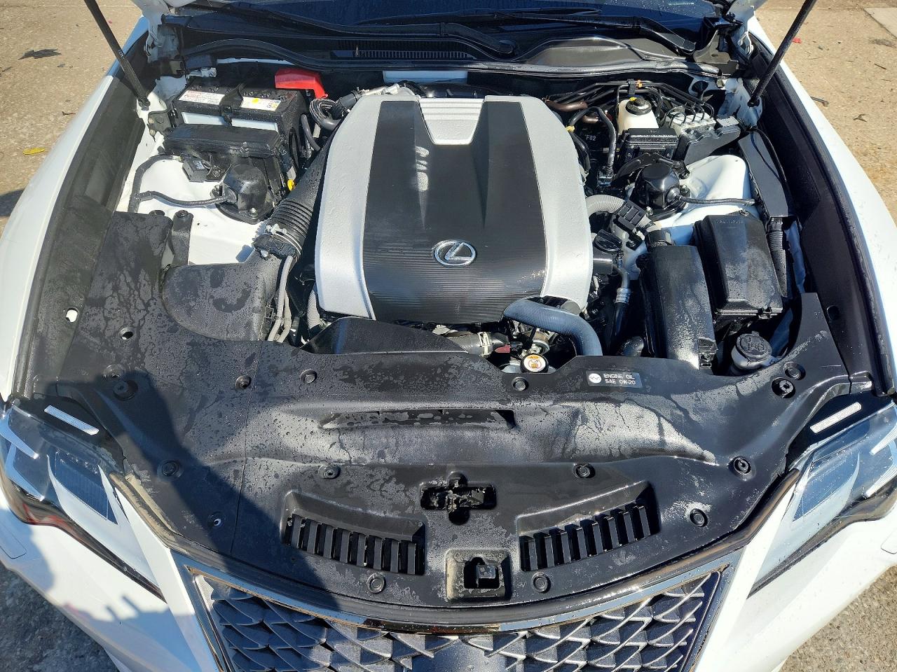 2023 Lexus Rc 350 F Sport White vin: JTHGZ5BCXP5026545