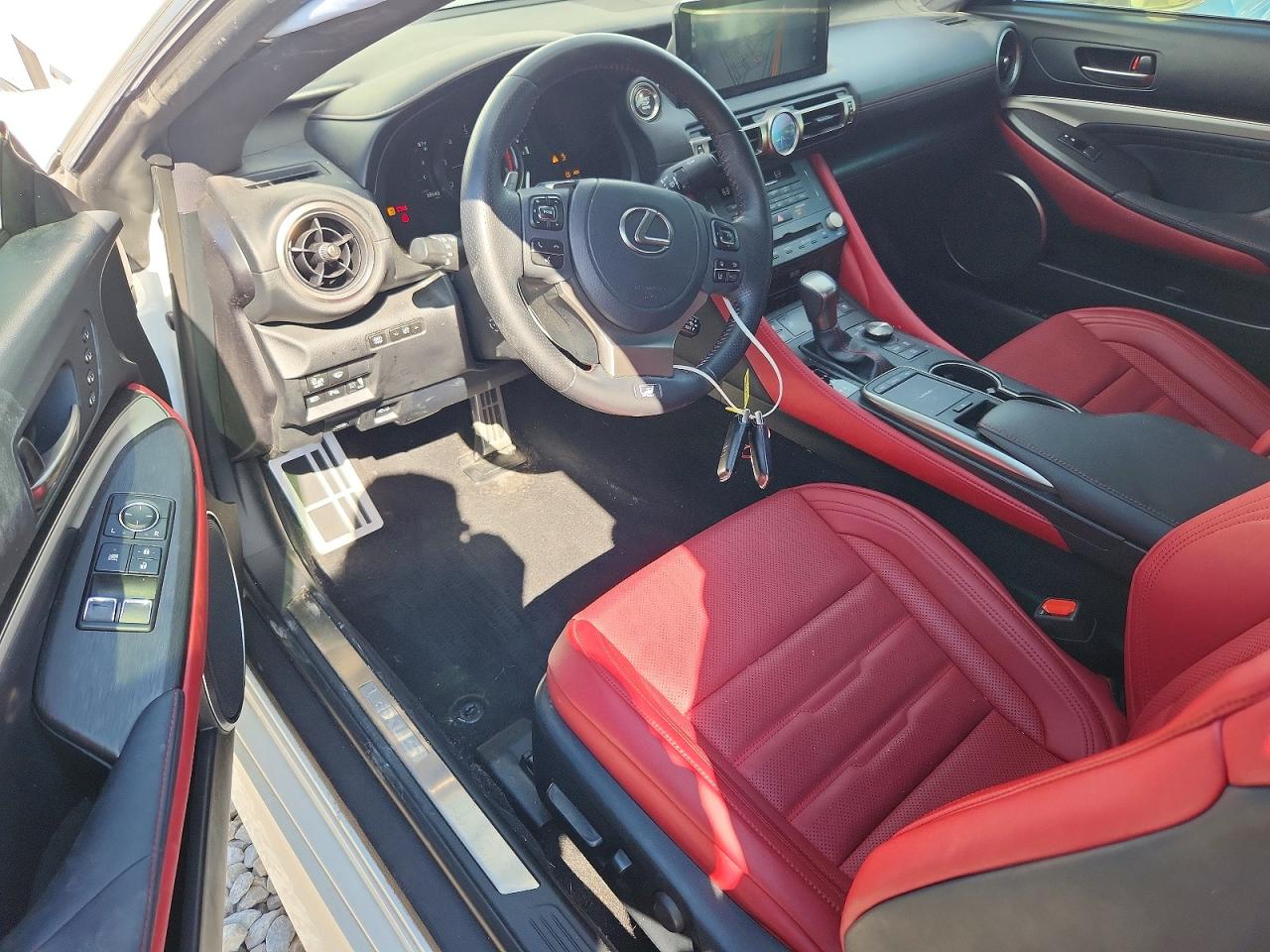 2023 Lexus Rc 350 F Sport White vin: JTHGZ5BCXP5026545