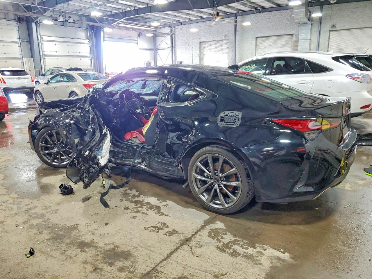 2022 Lexus Rc 350 F Sport Black vin: JTHGZ5DC1N5011412