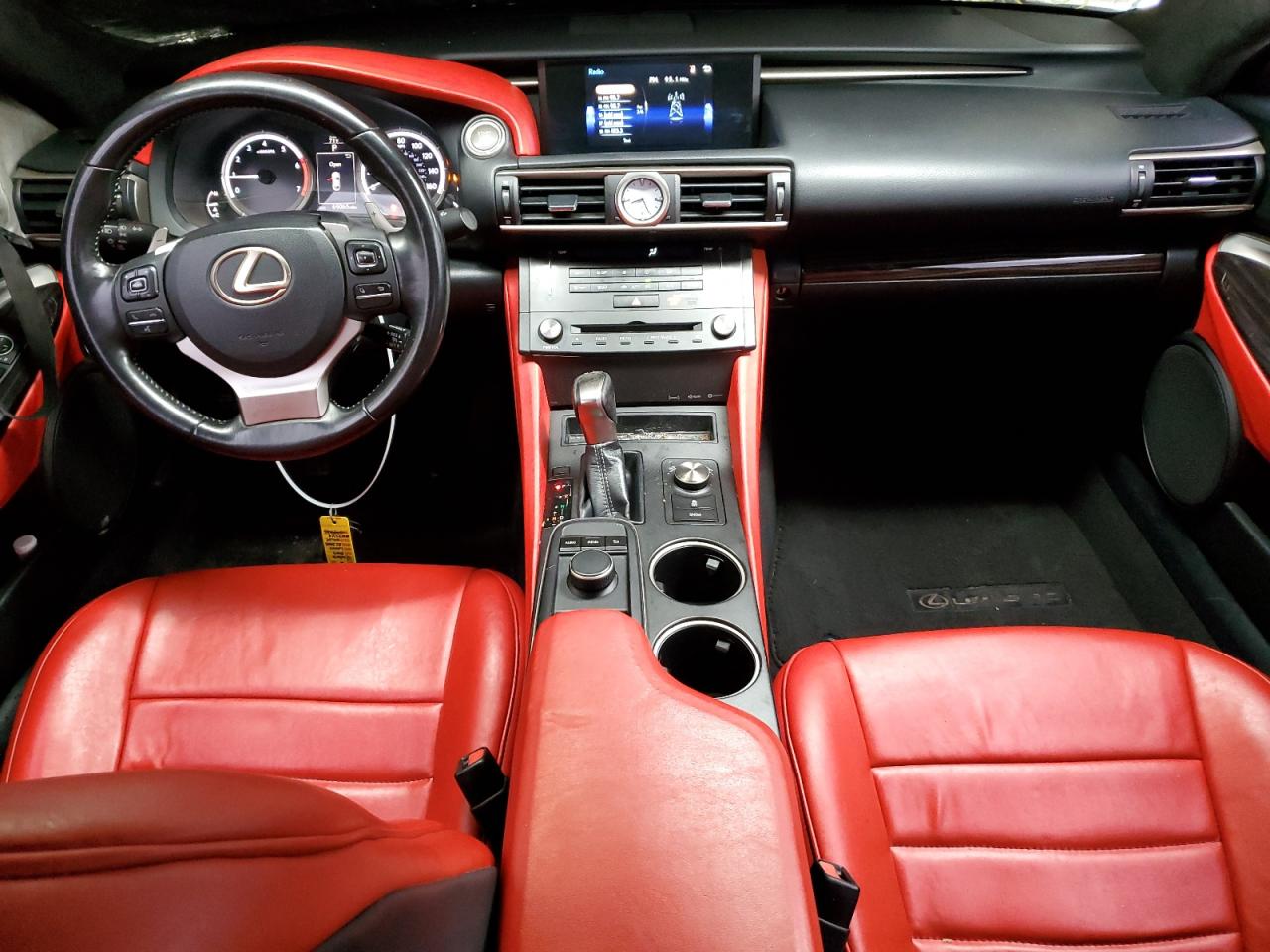2017 Lexus Rc 200t Белый vin: JTHHA5BC4H5007549