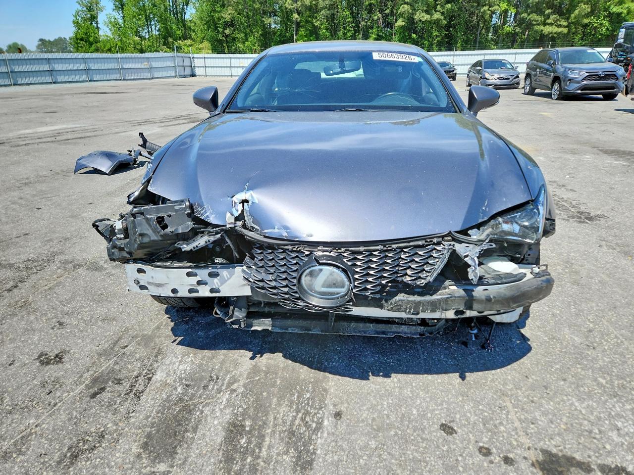 2017 Lexus Rc 200t Gray vin: JTHHA5BC5H5007351