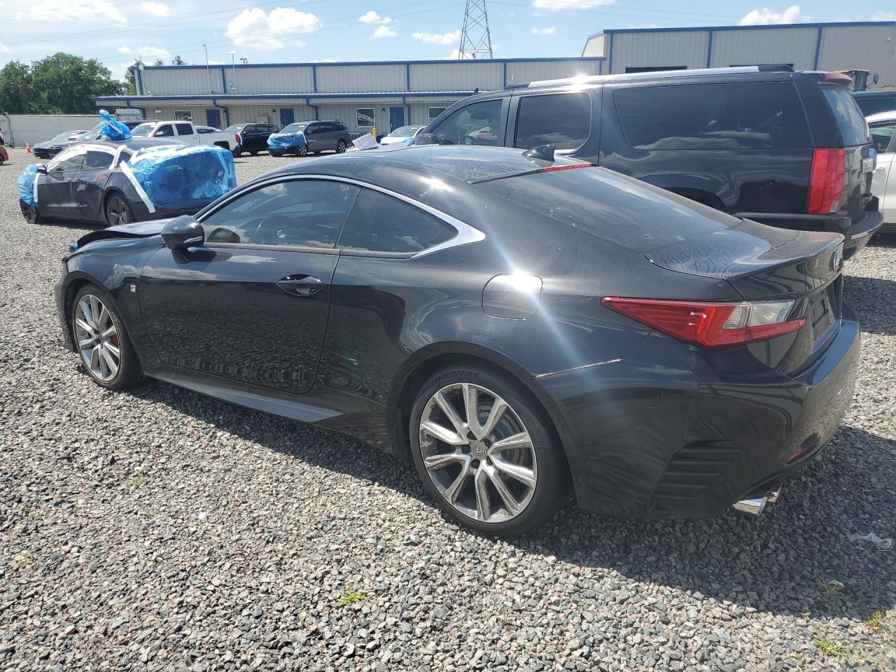 2016 Lexus Rc 200t Black vin: JTHHA5BC6G5000648