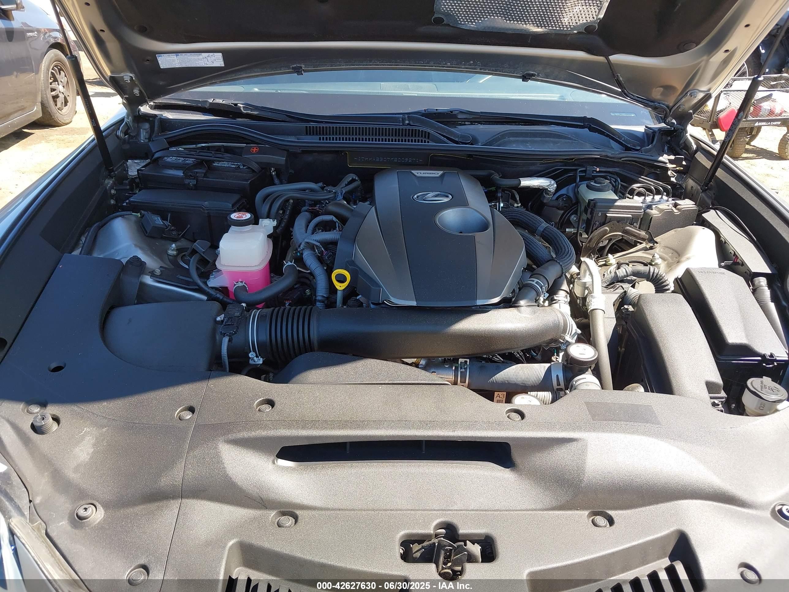 2019 Lexus Rc 300   Gray vin: JTHHA5BC7K5009271