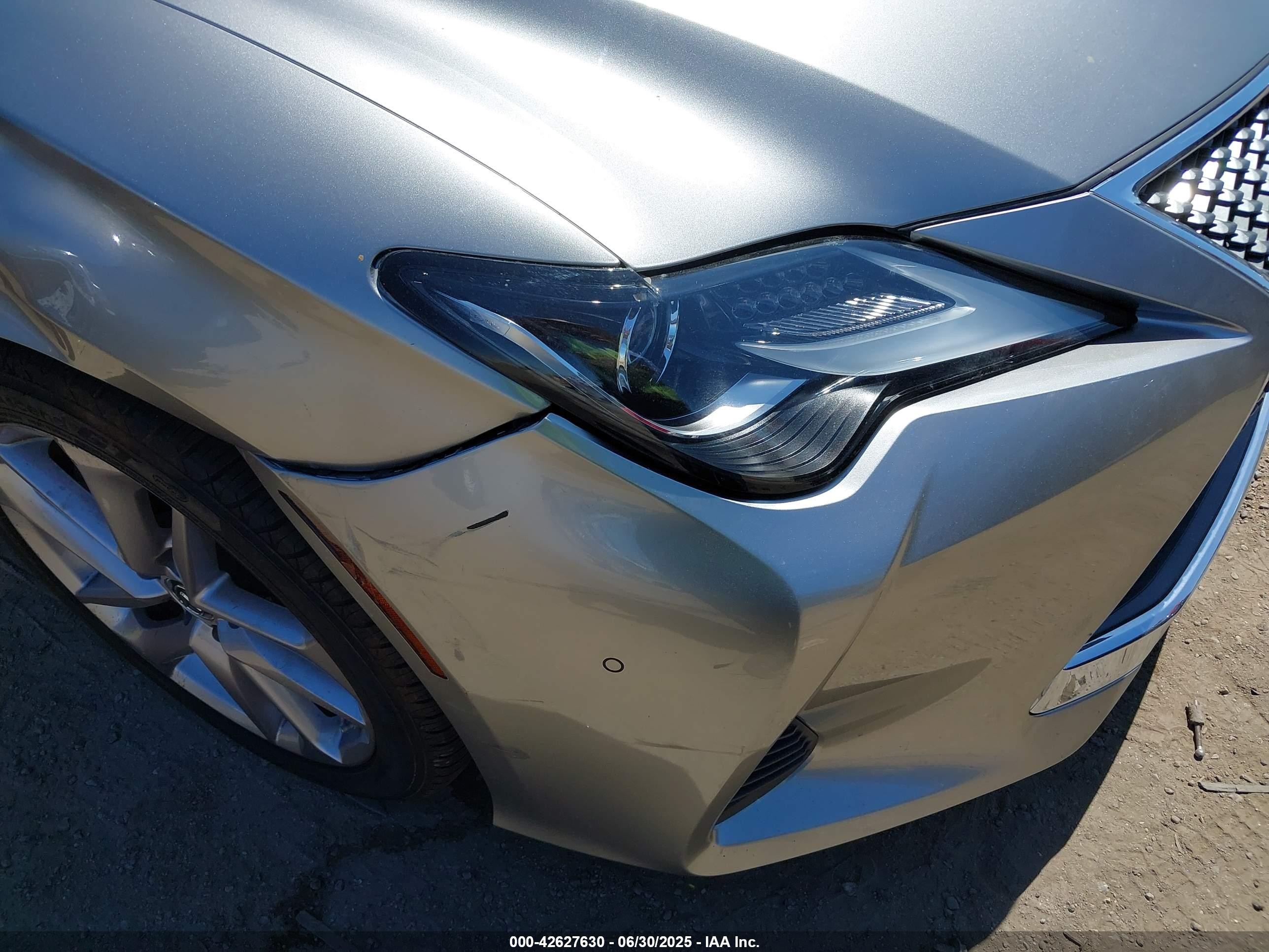 2019 Lexus Rc 300   Gray vin: JTHHA5BC7K5009271