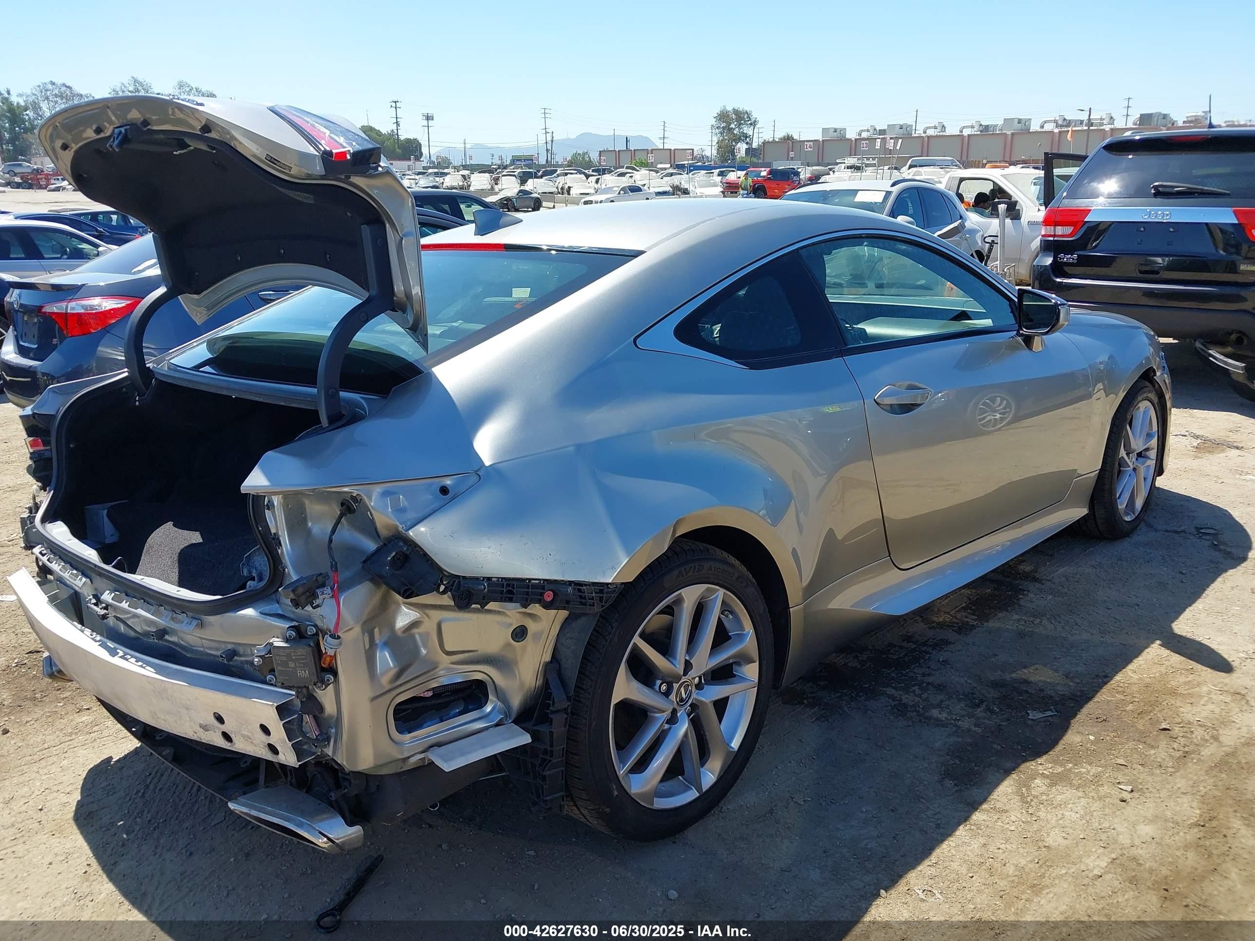 2019 Lexus Rc 300   Gray vin: JTHHA5BC7K5009271
