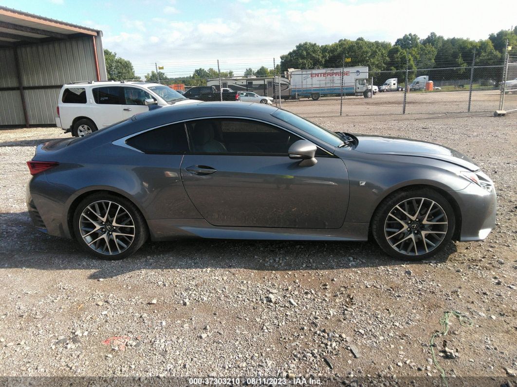 2016 Lexus Rc 200t   Gray vin: JTHHA5BCXG5002080