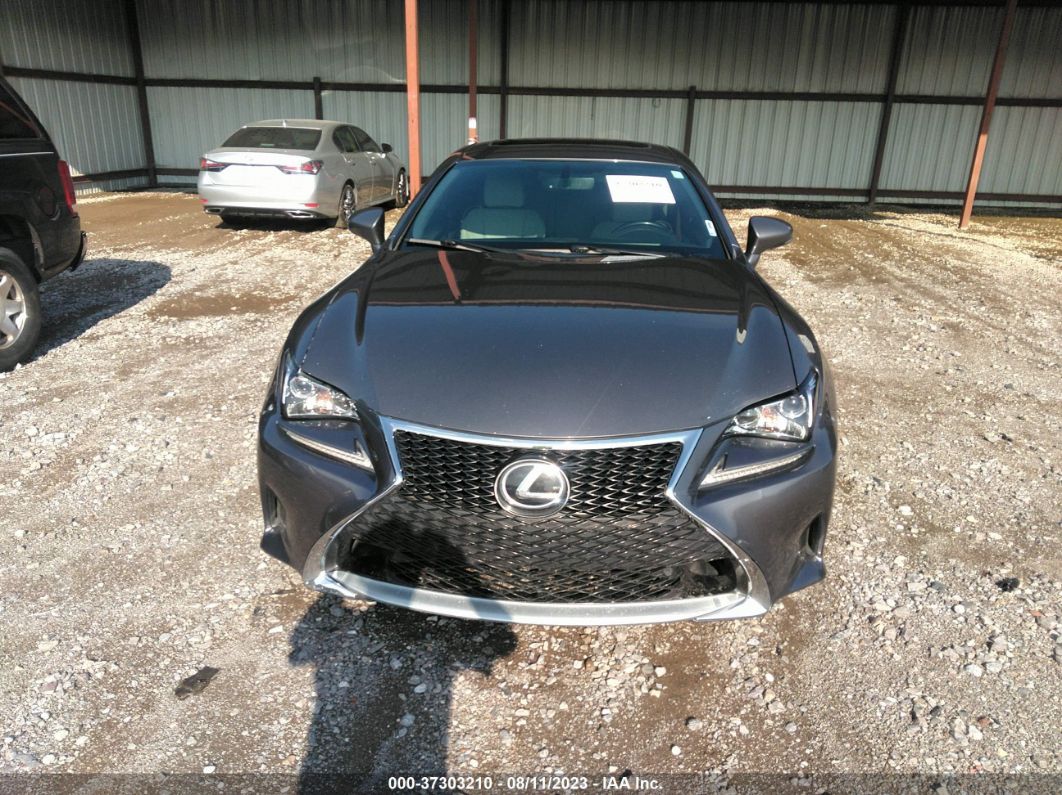 2016 Lexus Rc 200t   Gray vin: JTHHA5BCXG5002080